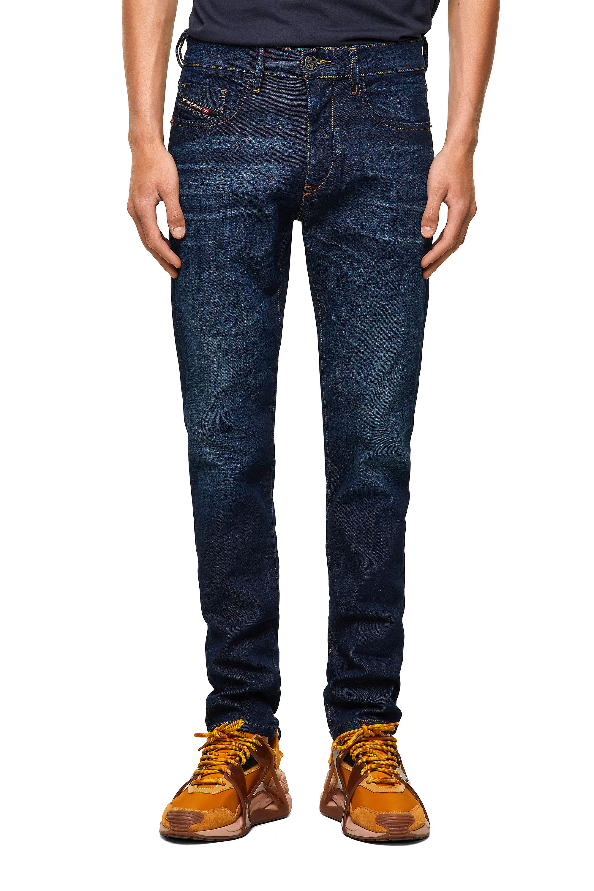 D-Strukt 09A48, Dark Blue Diesel - D-Strukt 09A48, Dark Blue - Jeans - Image 1
