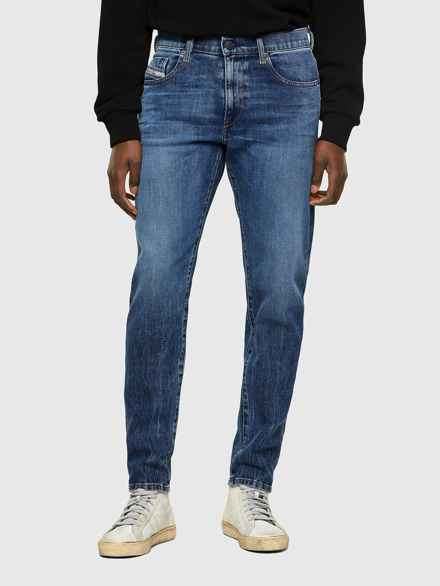 D-Strukt 009VY, Light Blue Diesel - D-Strukt 009VY, Light Blue - Jeans - Image 1