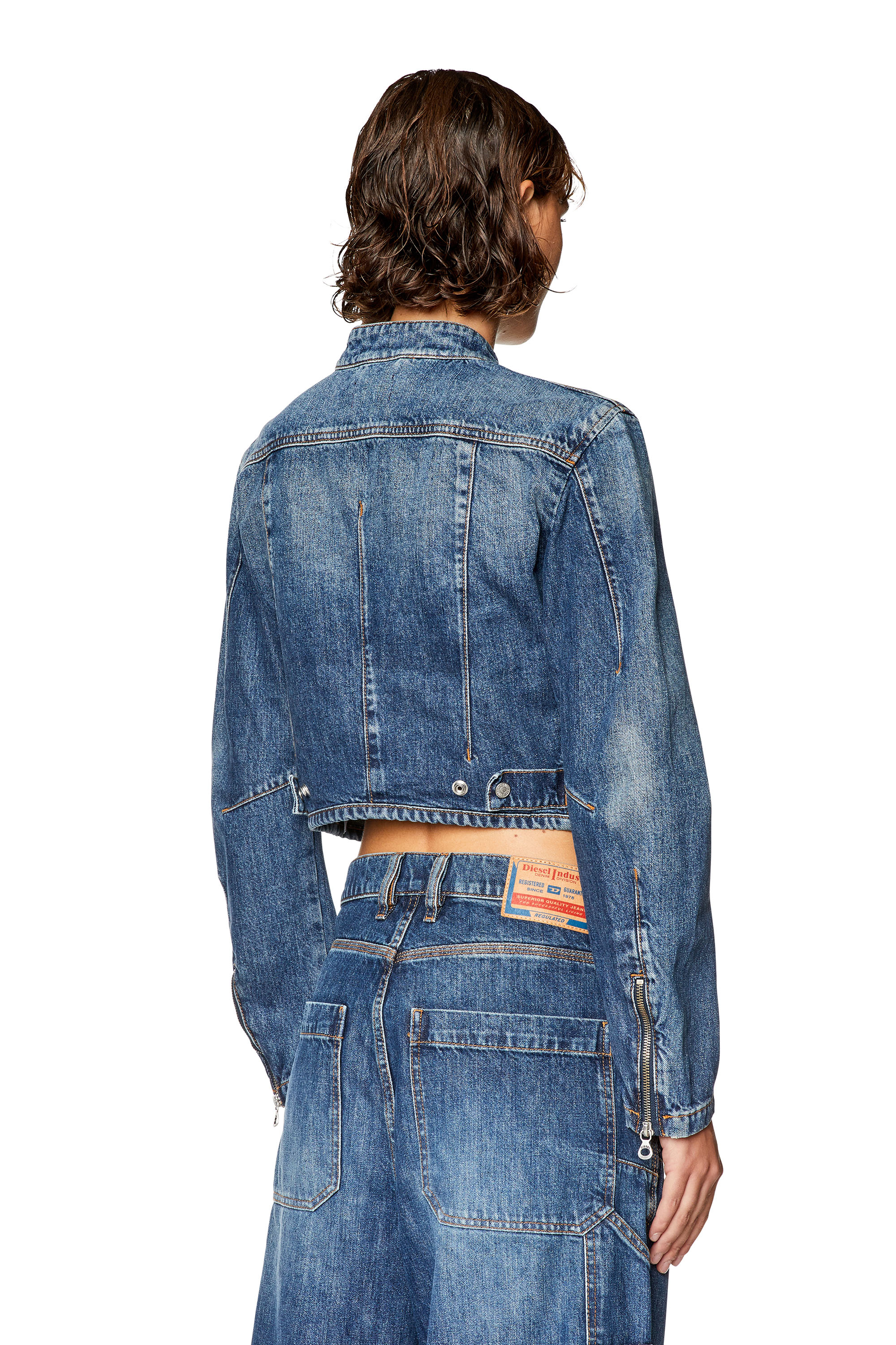 Women's Denim Jackets: Trucker, Biker, Bomber, Trench | Diesel®