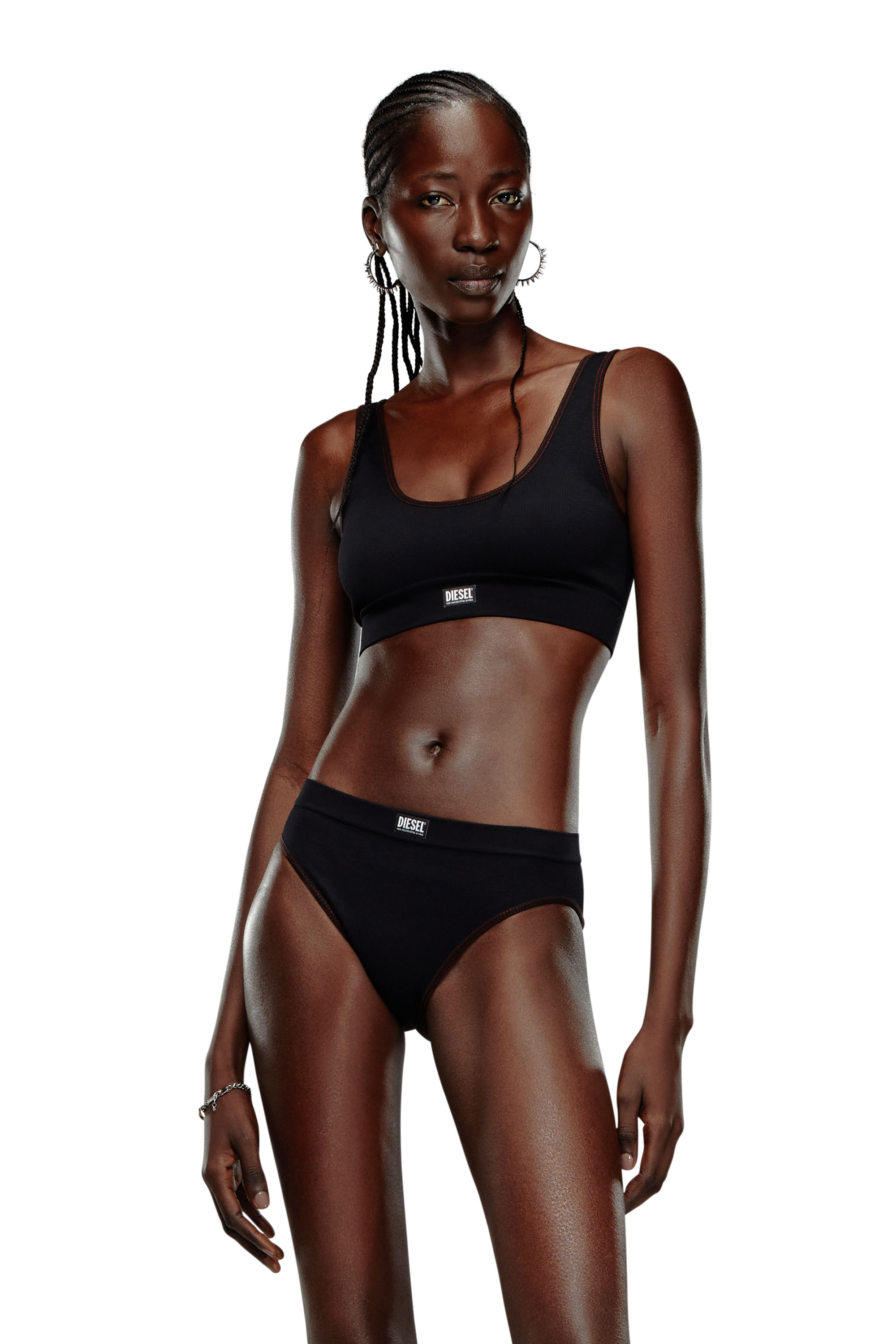 DIESEL: Lingerie woman - Black  DIESEL lingerie A131220NJAP online at