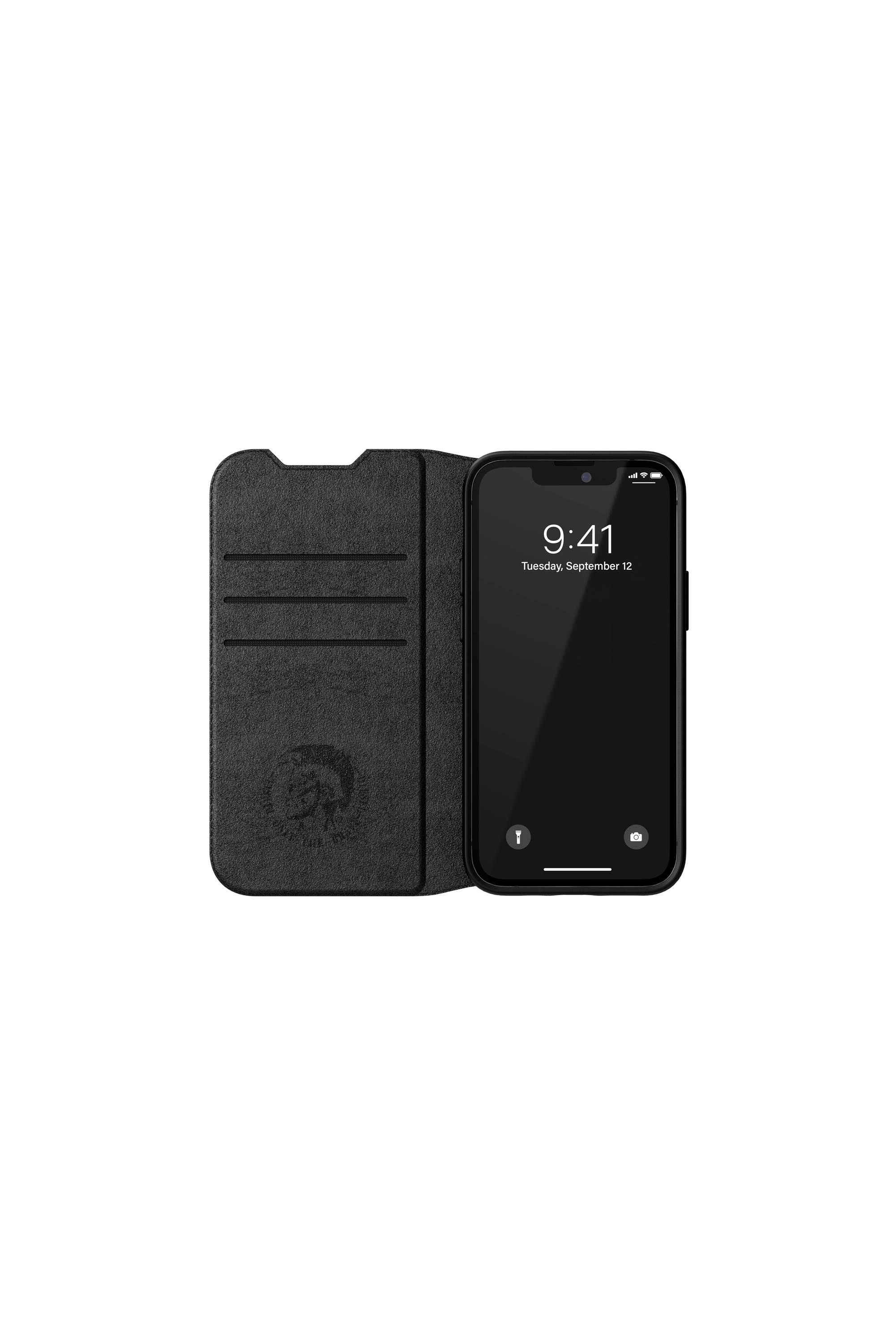 Diesel - 47158 BOOKLET CASE BOOKLET CASE, Unisex's Booklet case core for iPhone 13/13Pro in Black - 4