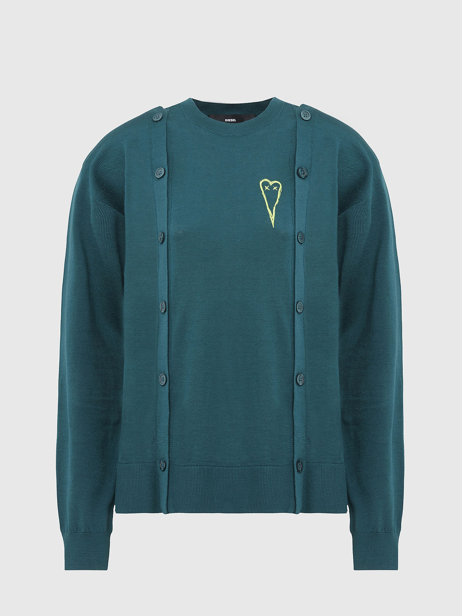 M-MIRANDA, Water Green Diesel - M-MIRANDA, Water Green - Knitwear - Image 1