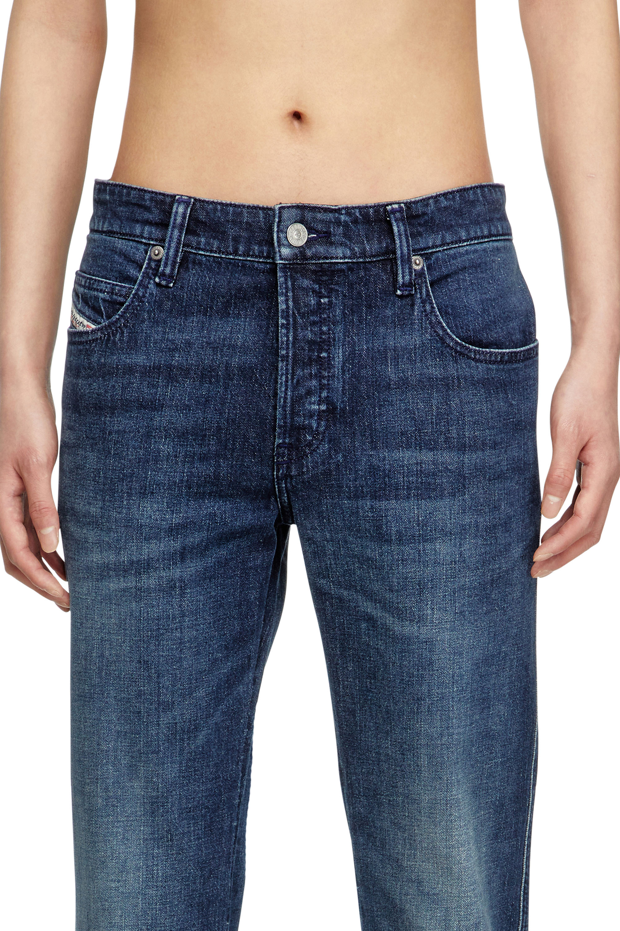 Diesel - Man's Slim Jeans 1993 D-Vyl 0DBED, Dark Blue - 4