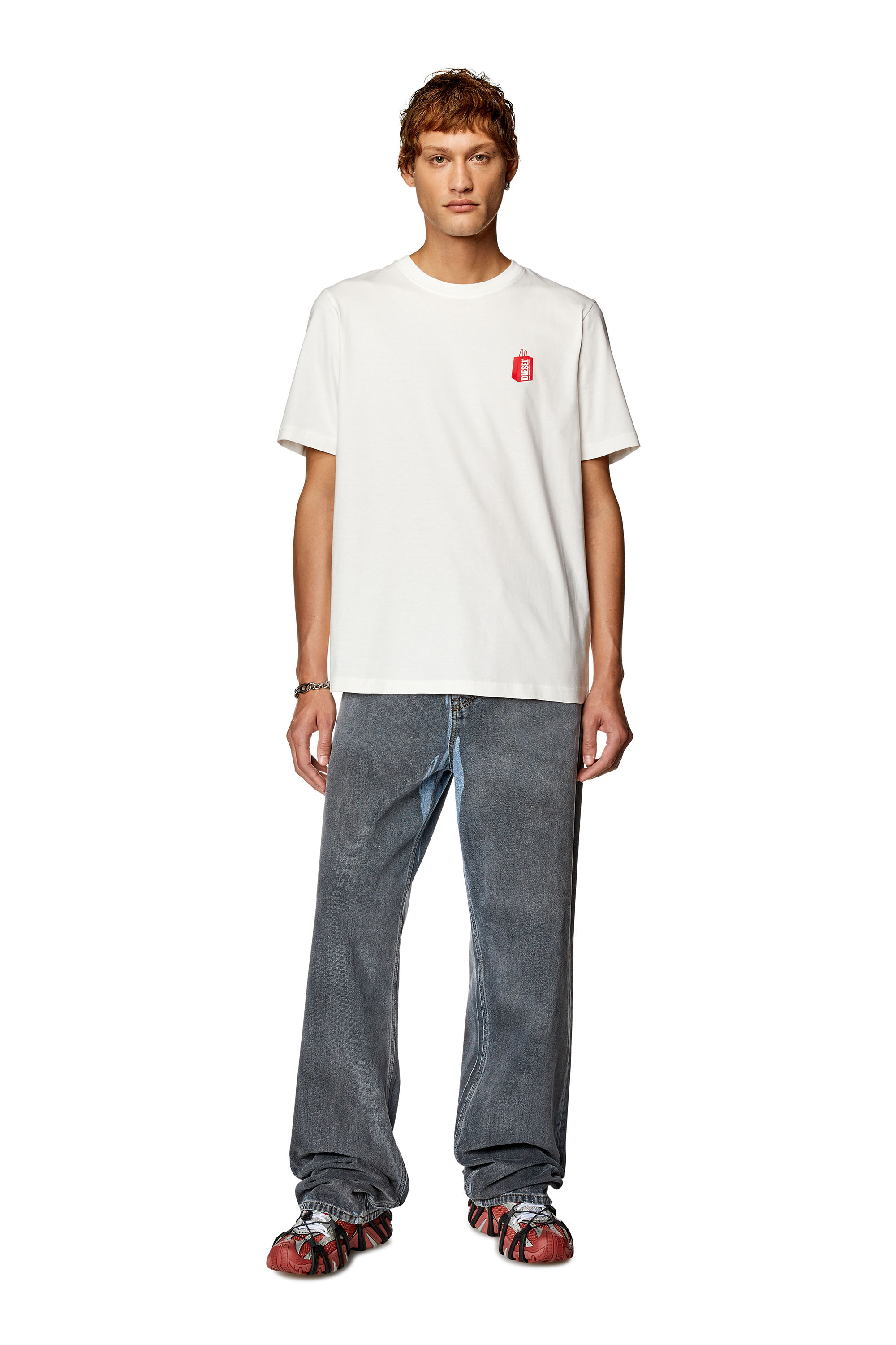 Diesel - T-JUST-N18, White - Image 2