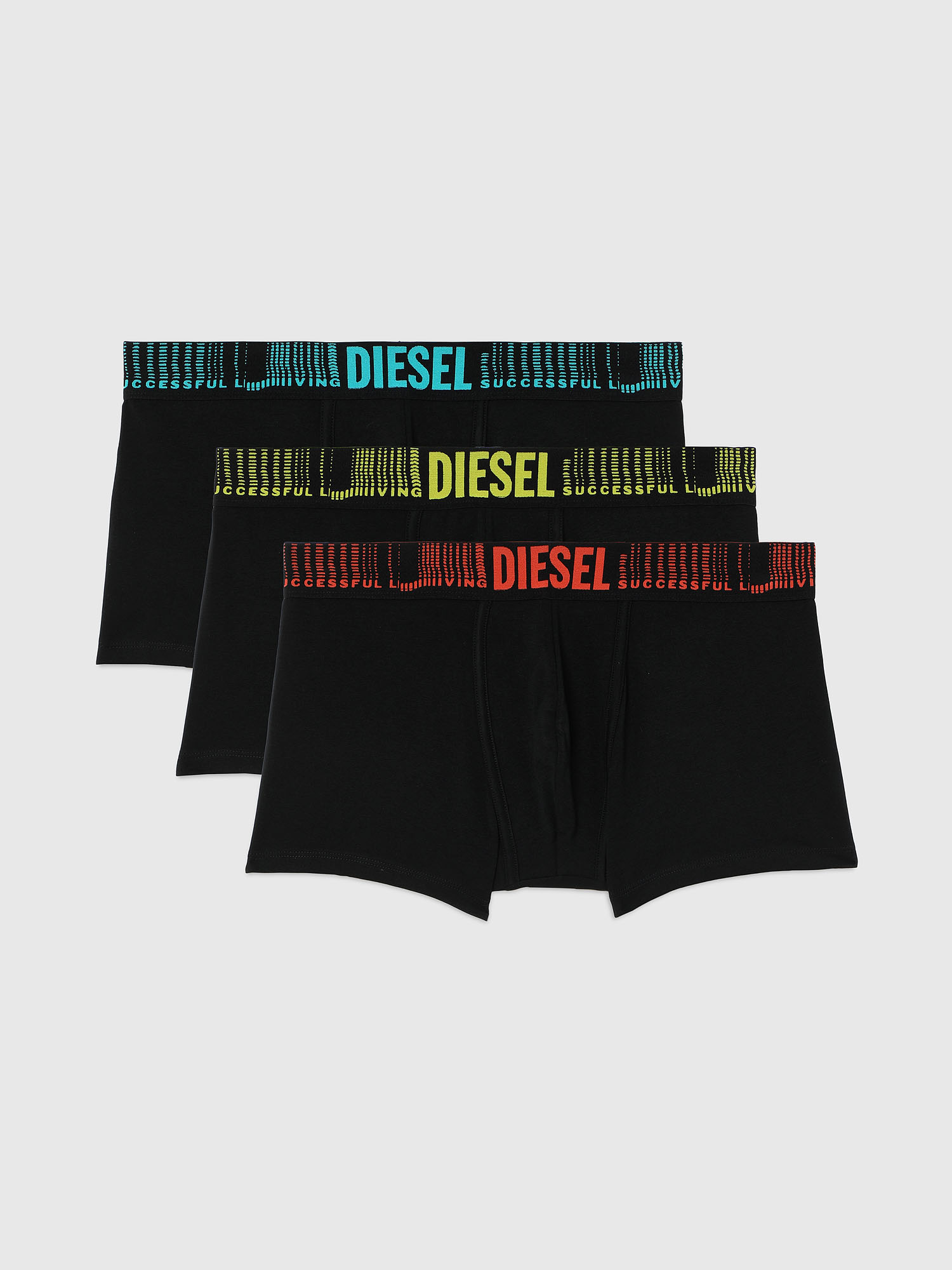 UMBX-DAMIENTHREEPACK, Black Diesel - UMBX-DAMIENTHREEPACK, Black - Trunks - Image 1