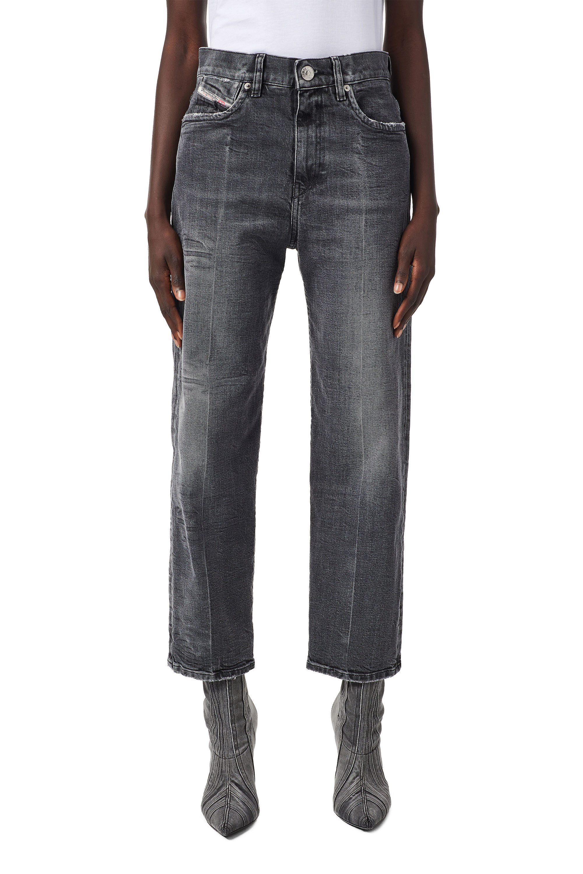D-Air 09A22, Black/Dark grey Diesel - D-Air 09A22, Black/Dark grey - Jeans - Image 1