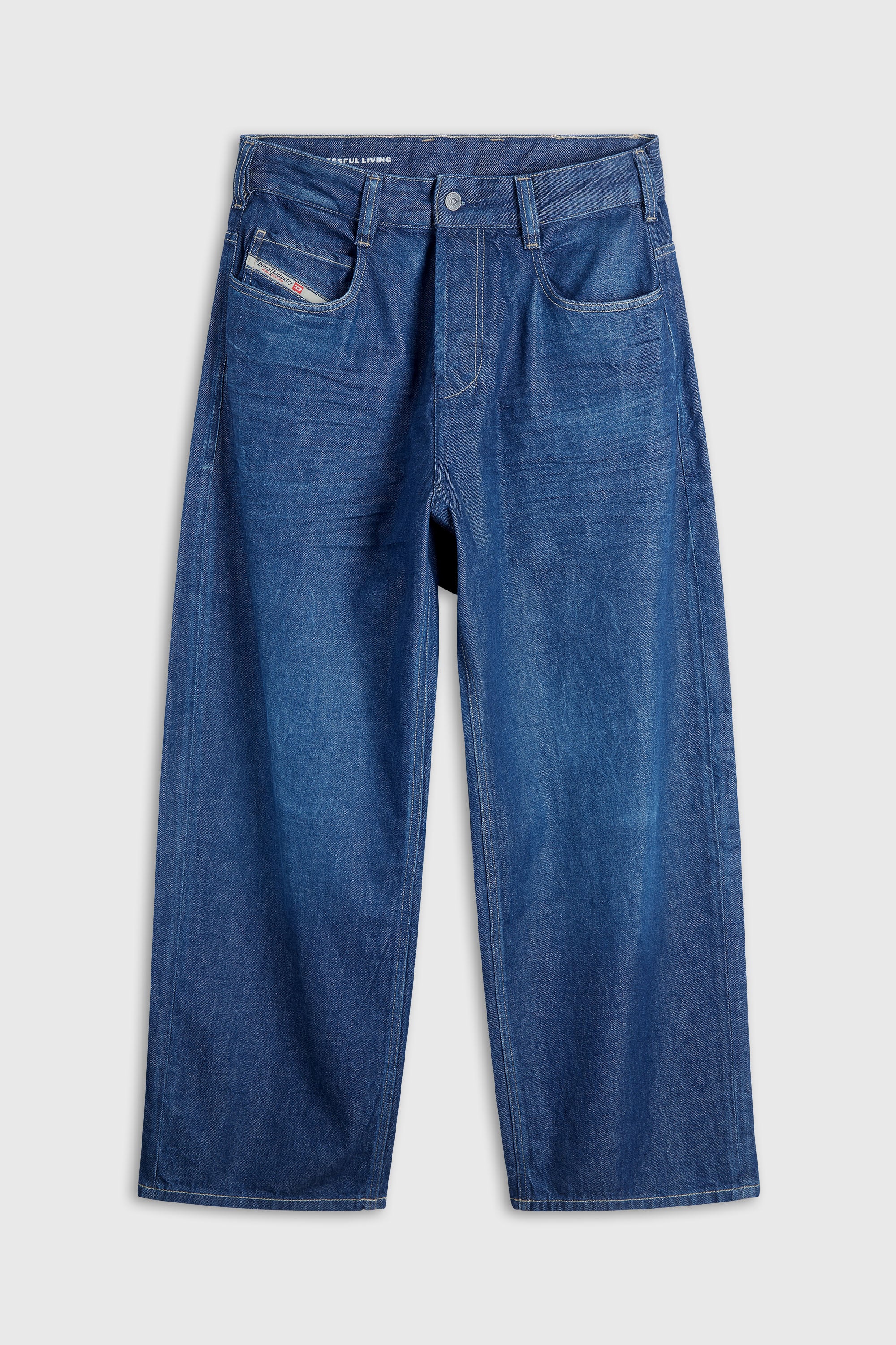 Diesel - Unisex's Relaxed Jeans 1997 D-Enim-M 0ILDT, Dark Blue - 2