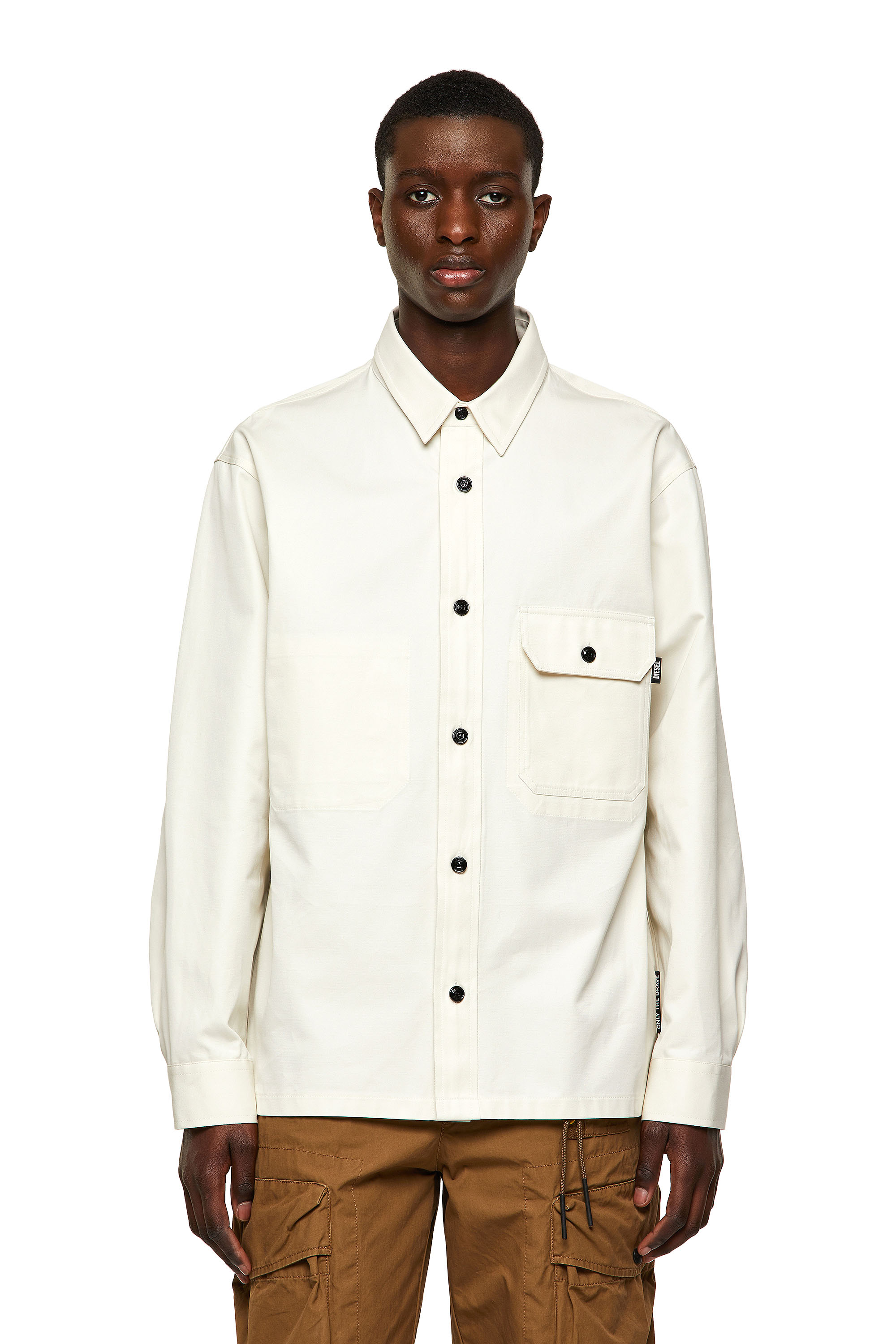 S-BUNNELL-A, White Diesel - S-BUNNELL-A, White - Shirts - Image 1