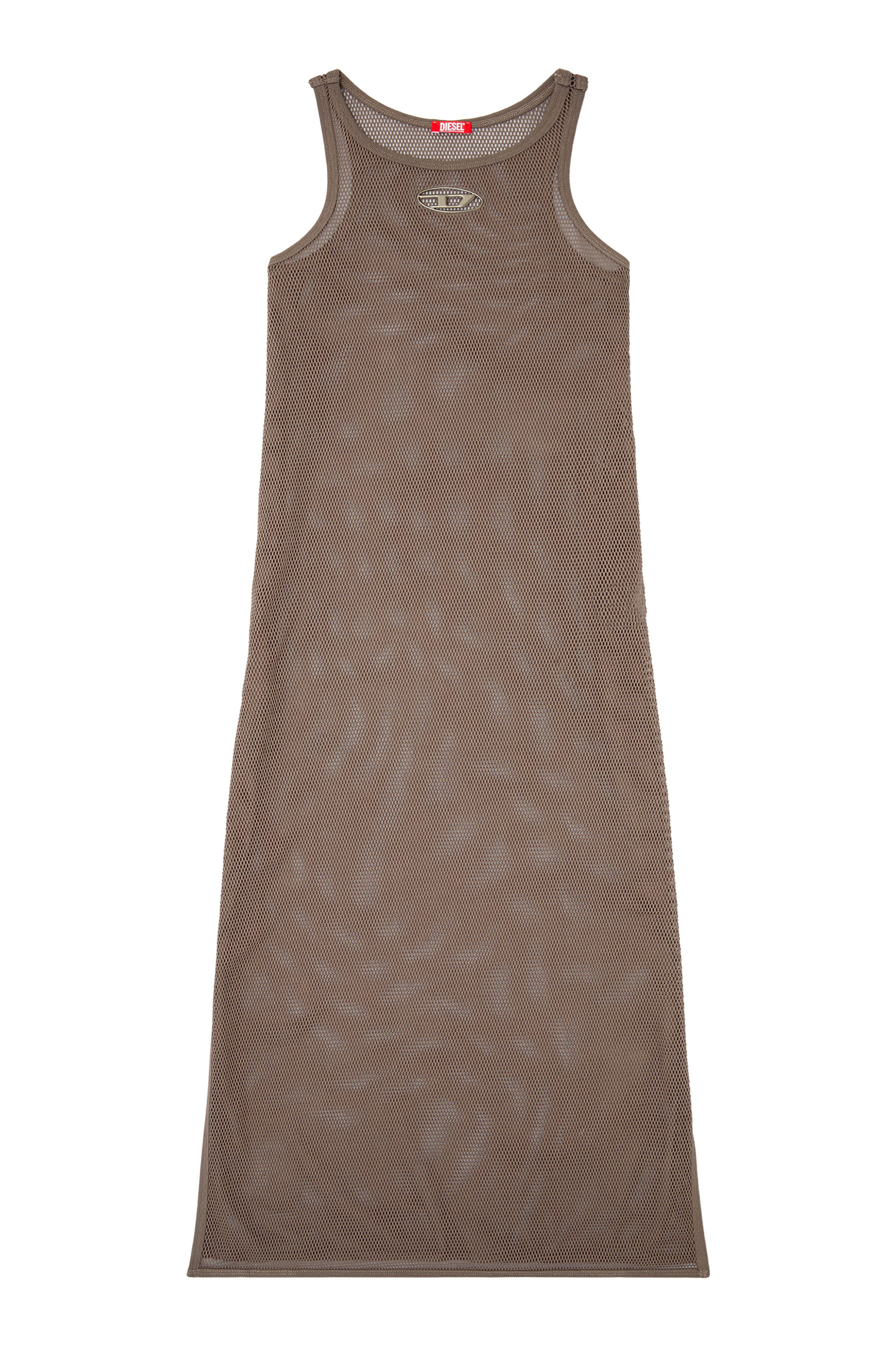 Diesel - JENNIFER-UTLT, Woman's Mesh beach cover-up in Brown - 4