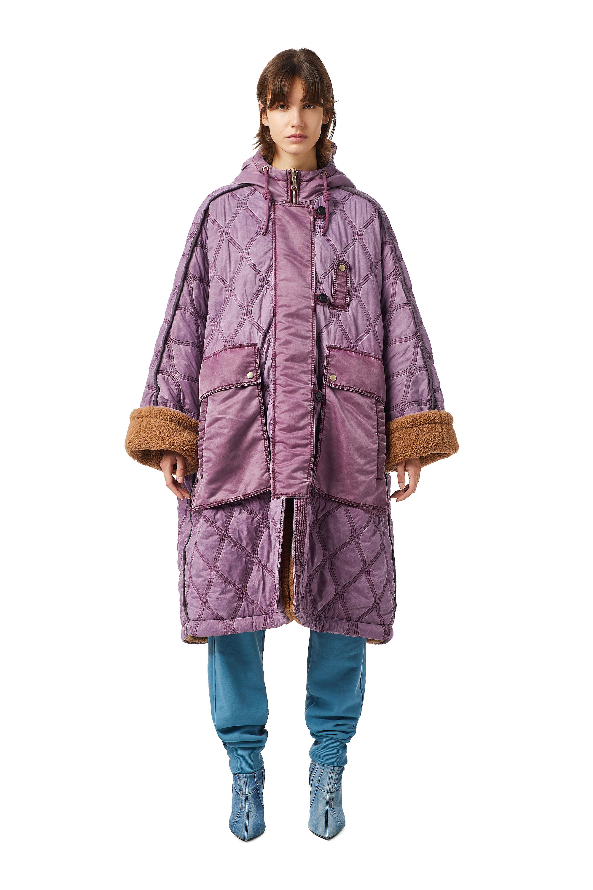 diesel purple jacket