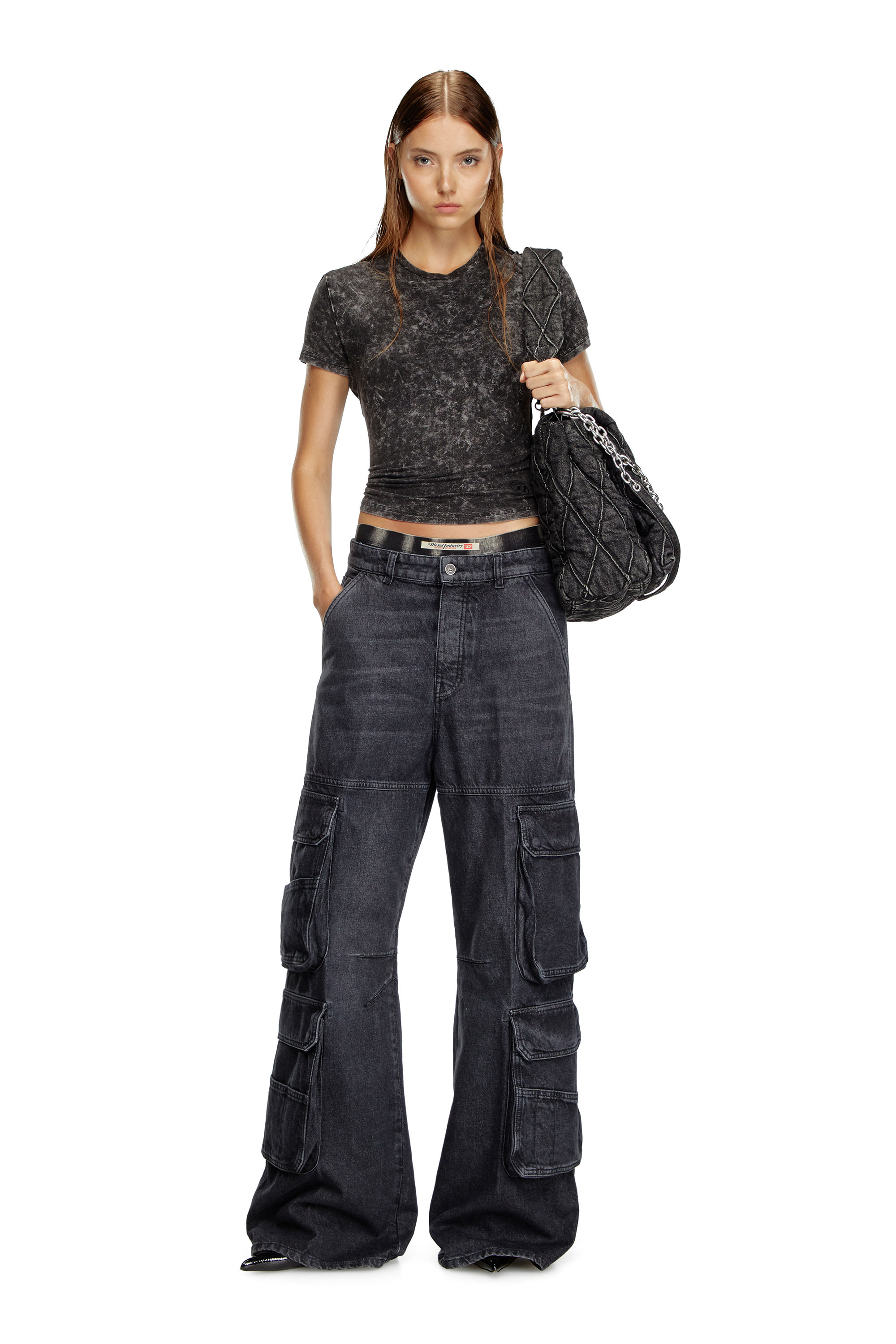 Diesel® 1996 D-Sire | Straight Women's Jeans: Cargo, frayed, ripped