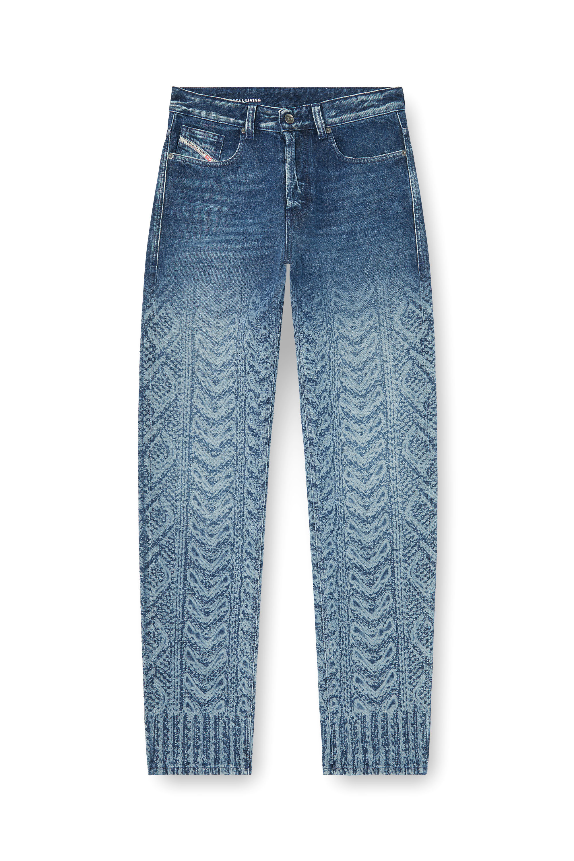 Diesel - Man's Regular Jeans 2024 D-Macs 007EV, Dark Blue - 6