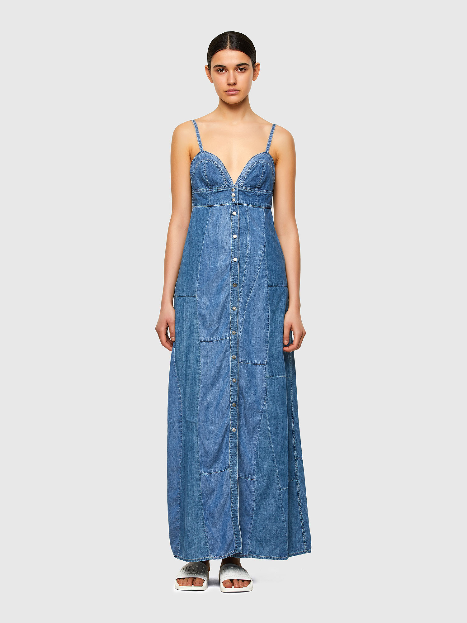 DE-ARYA-SP, Medium blue Diesel - DE-ARYA-SP, Medium blue - Dresses - Image 1