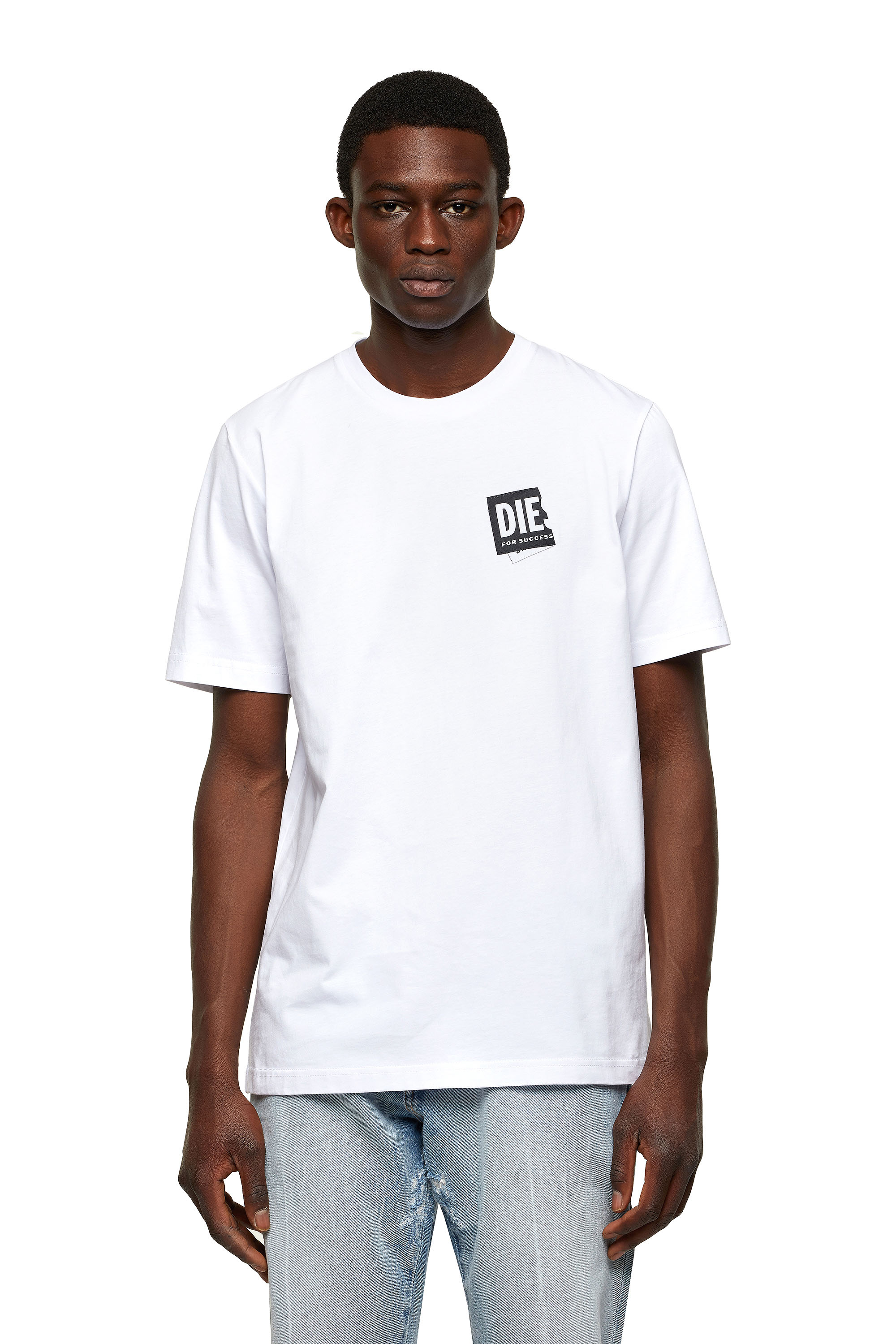 T-JUST-LAB, White Diesel - T-JUST-LAB, White - T-Shirts - Image 1