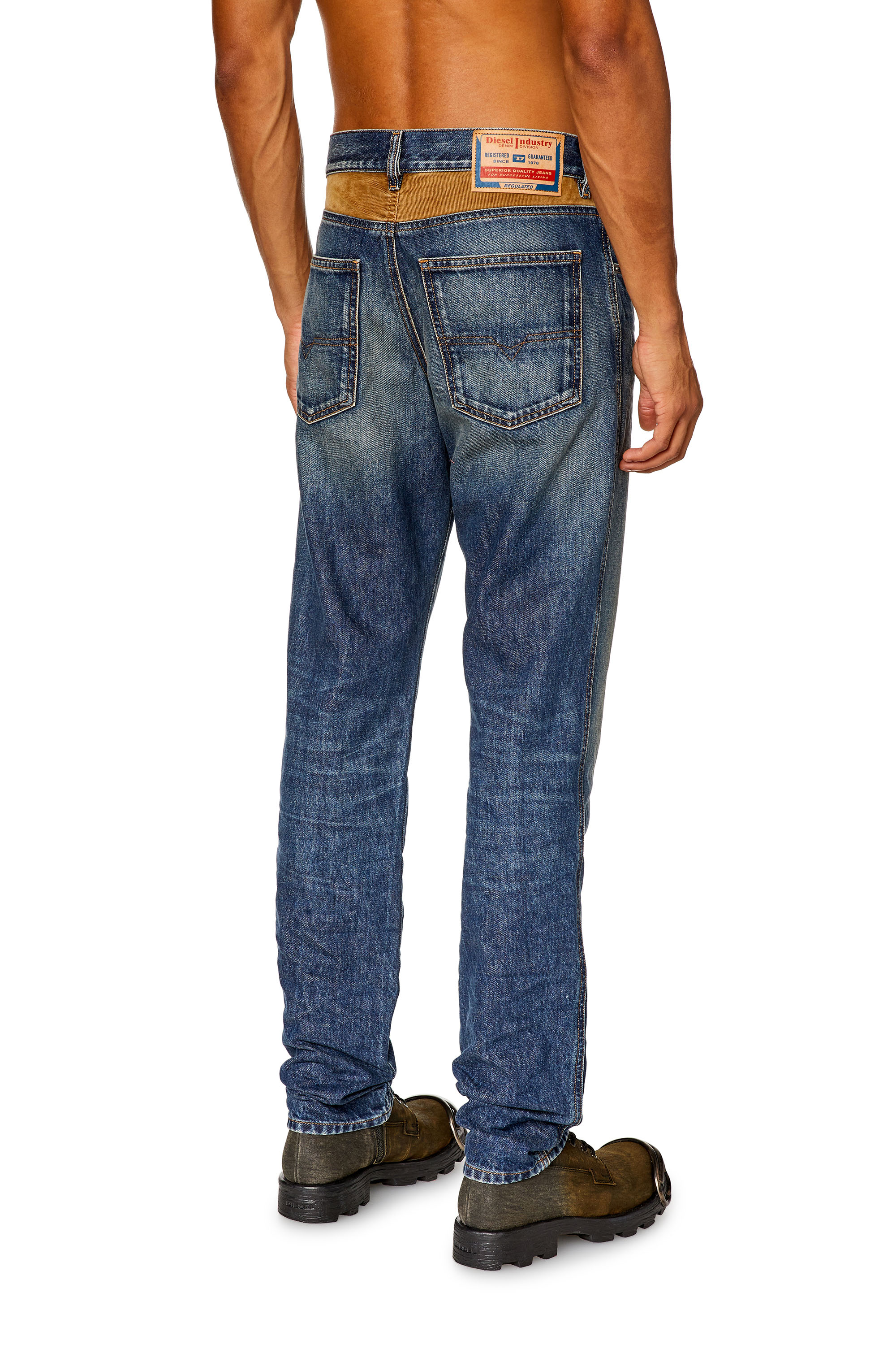 Diesel - Man's Slim Jeans 1995 D-Sark 09I36, Dark Blue - 2