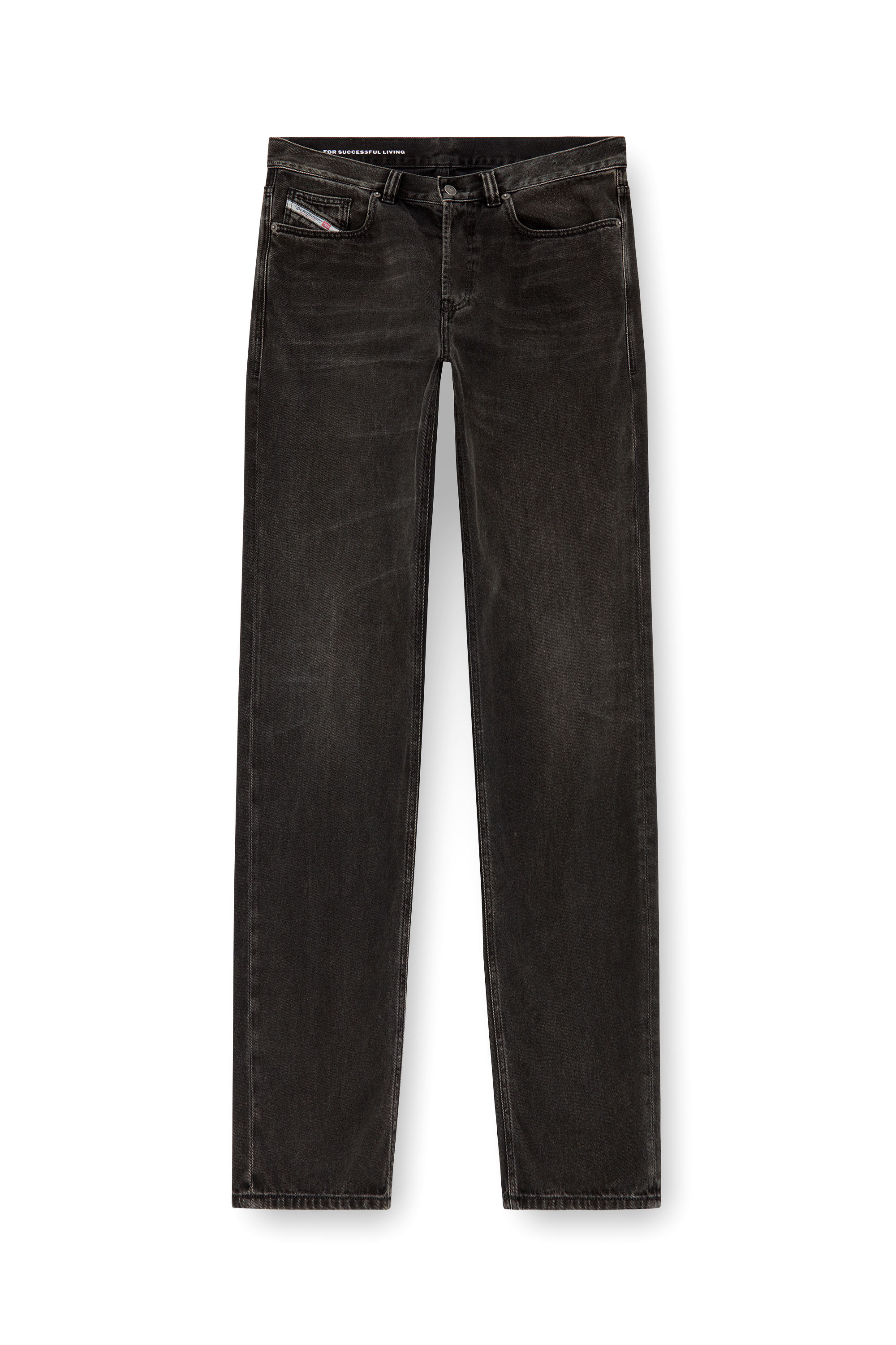 Diesel - Man Straight Jeans 2010 D-Macs 09J96, Black/Dark grey - Image 3