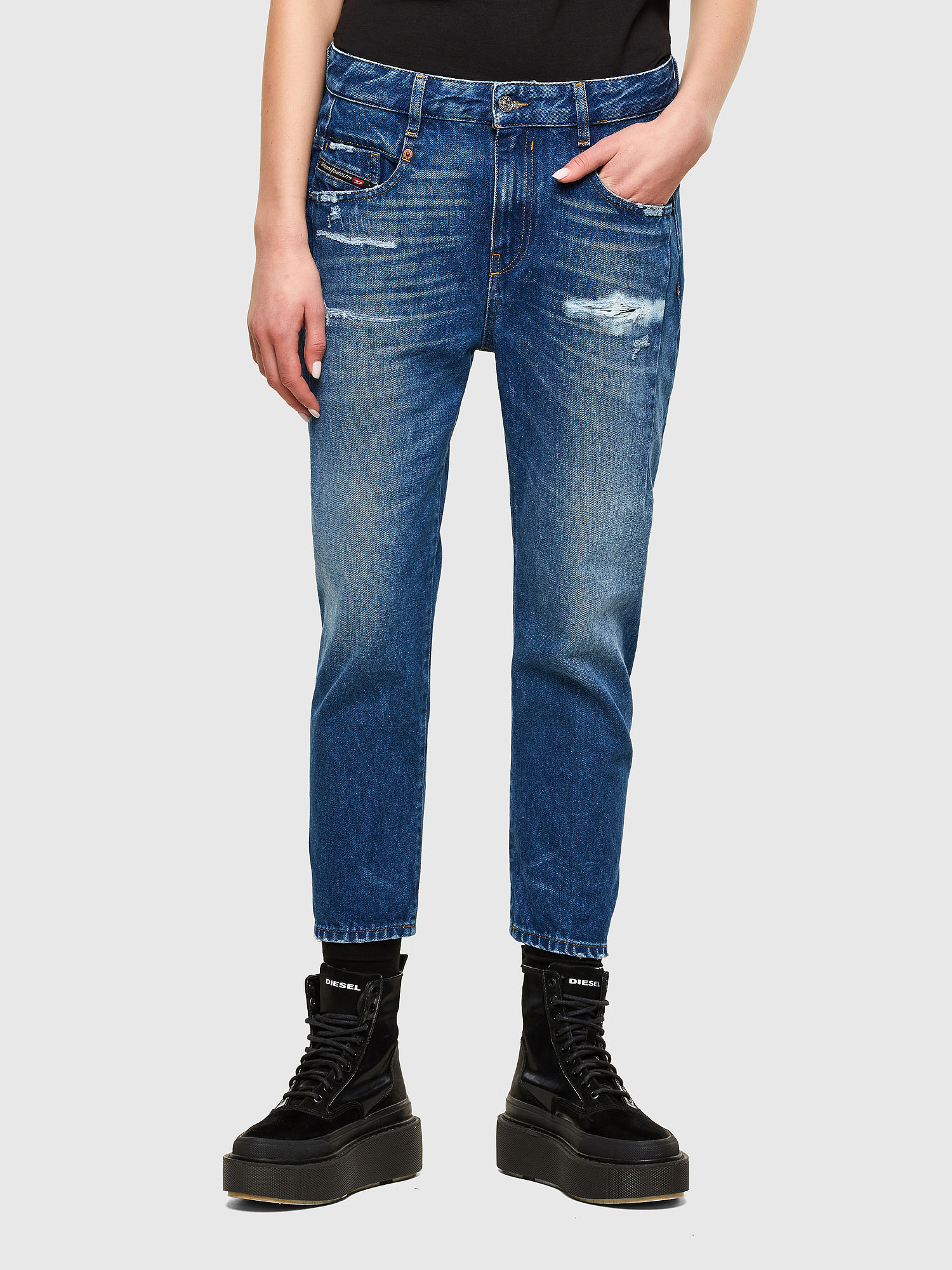 Fayza 0079R, Medium blue Diesel - Fayza 0079R, Medium blue - Jeans - Image 1