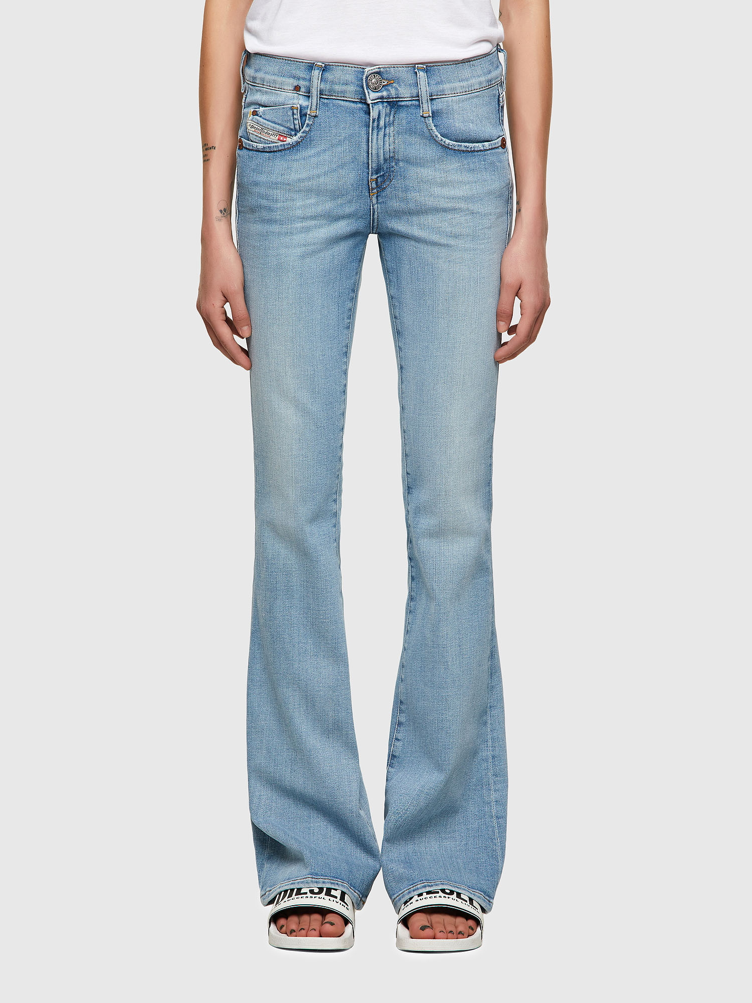 D-Ebbey 009TL, Light Blue Diesel - D-Ebbey 009TL, Light Blue - Jeans - Image 1