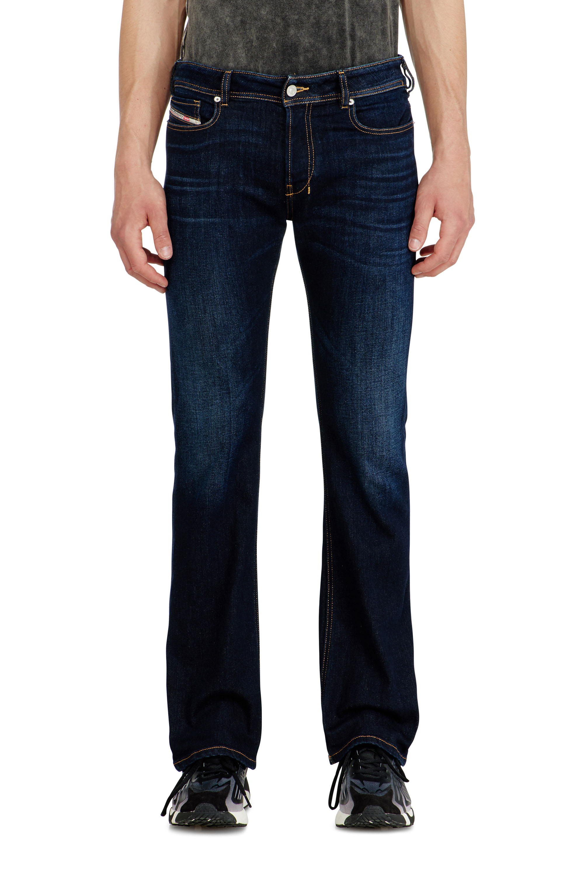 Diesel - Man's Bootcut Jeans 2007 Zatiny 09Q15, Dark Blue - 1