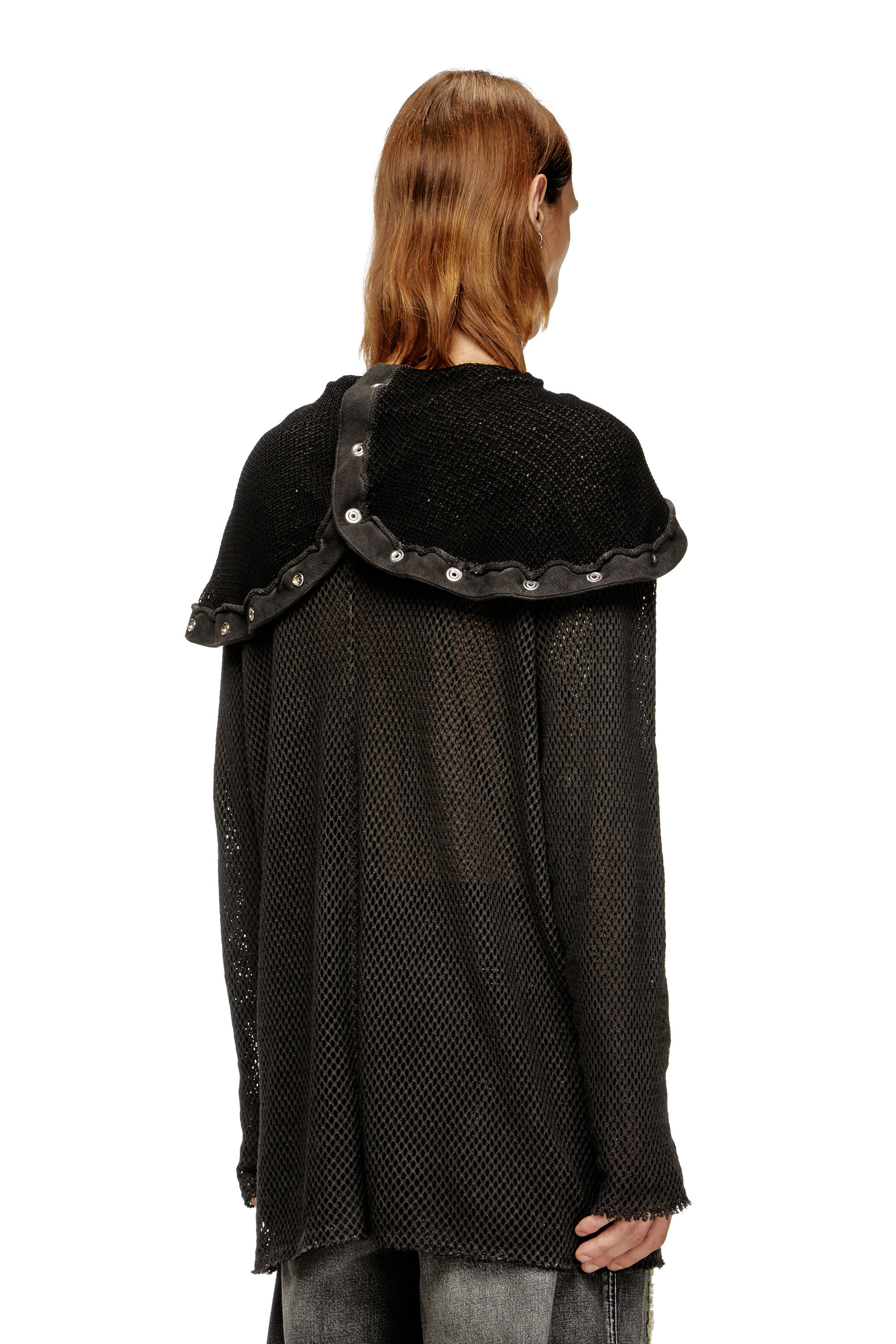 S-THUG-FISHNET, Black