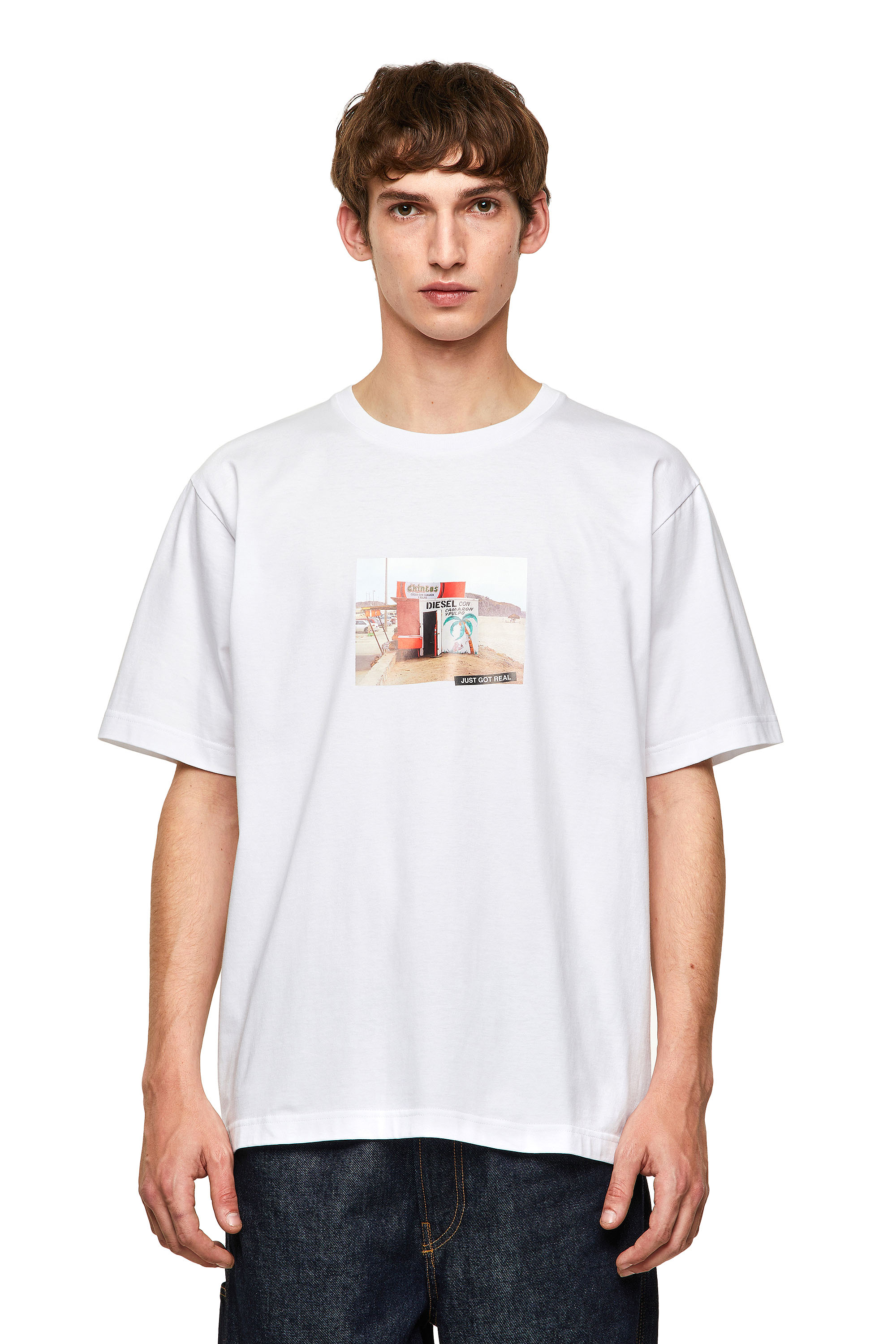 T-TUBOLAR-B2, White Diesel - T-TUBOLAR-B2, White - T-Shirts - Image 1