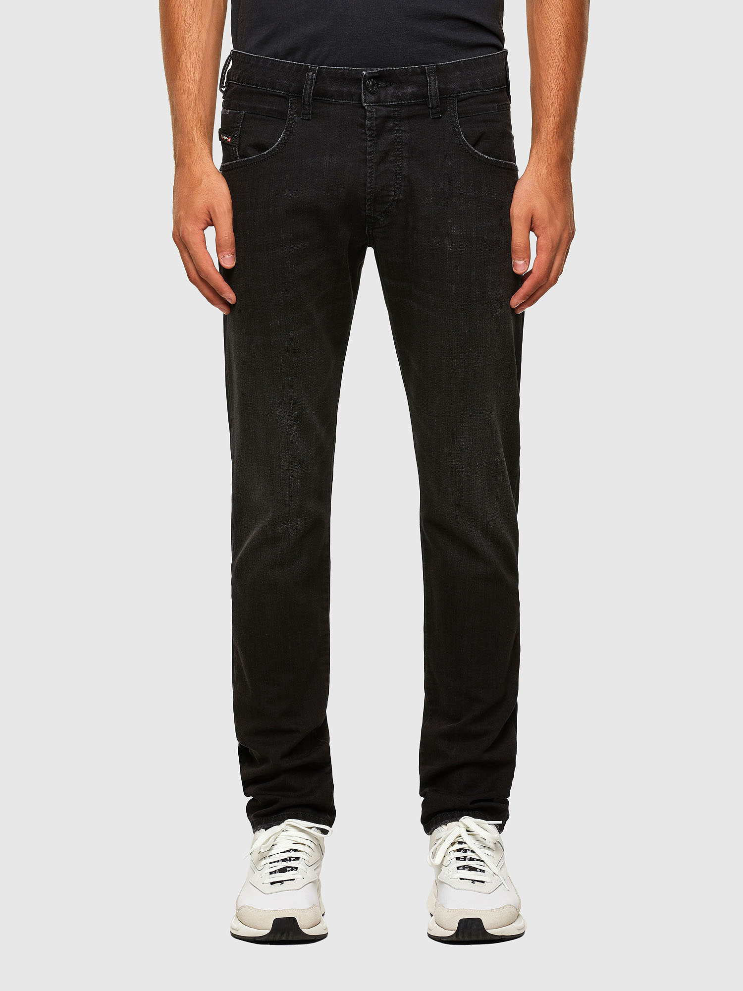 D-Bazer 069PW, Black/Dark grey Diesel - D-Bazer 069PW, Black/Dark grey - Jeans - Image 1