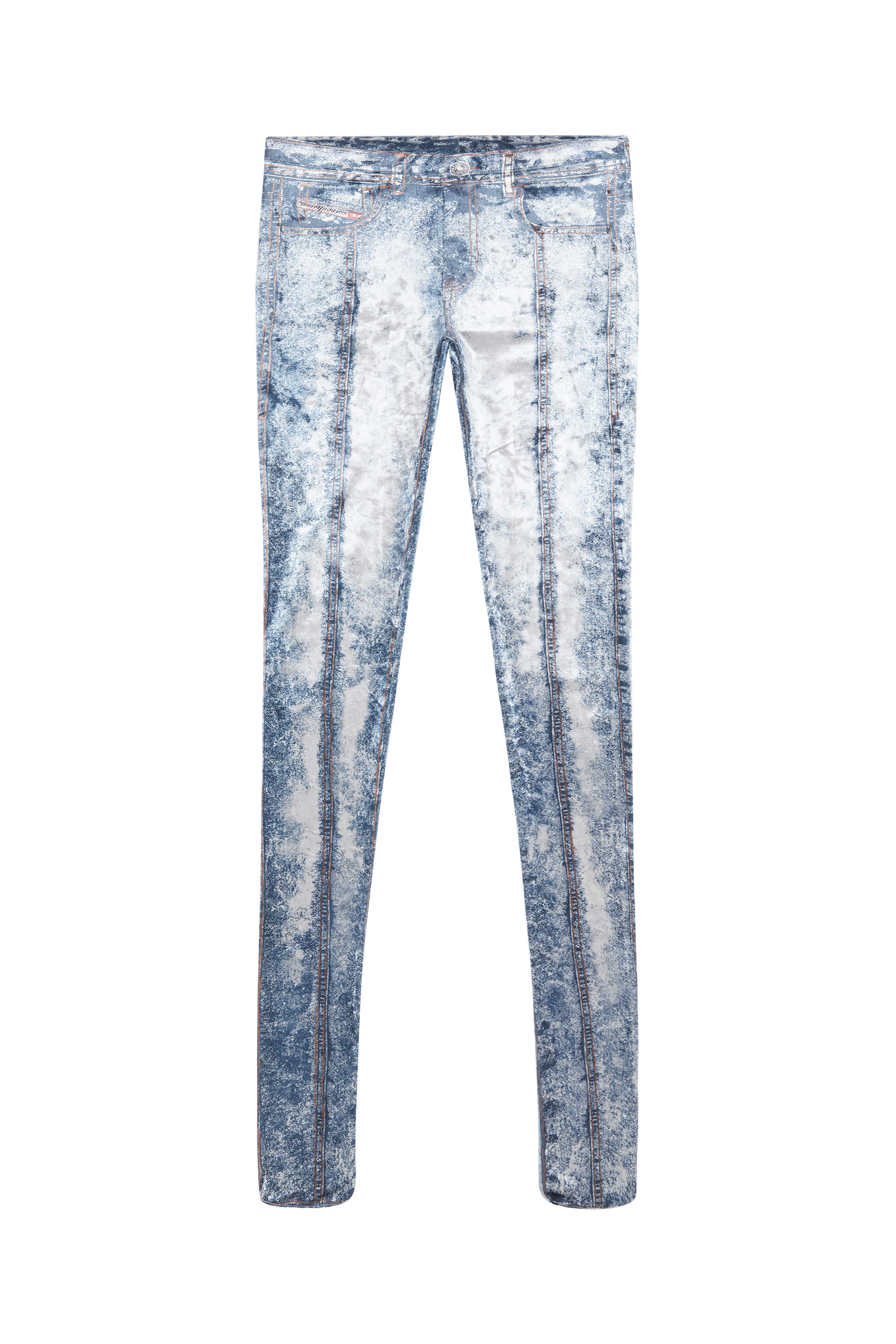 Printed Monogram Tie-Dye Cargo Denim Pant - Men - Ready-to-Wear