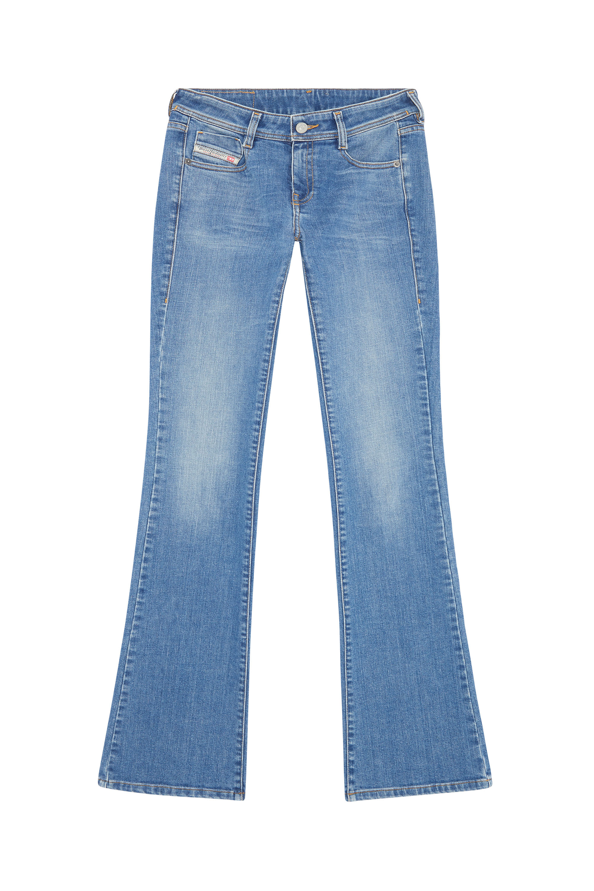 Damen Bekleidung Jeans Bootcut Jeans DIESEL Denim D-Ebbey-SP Bootcut-Jeans in Blau 
