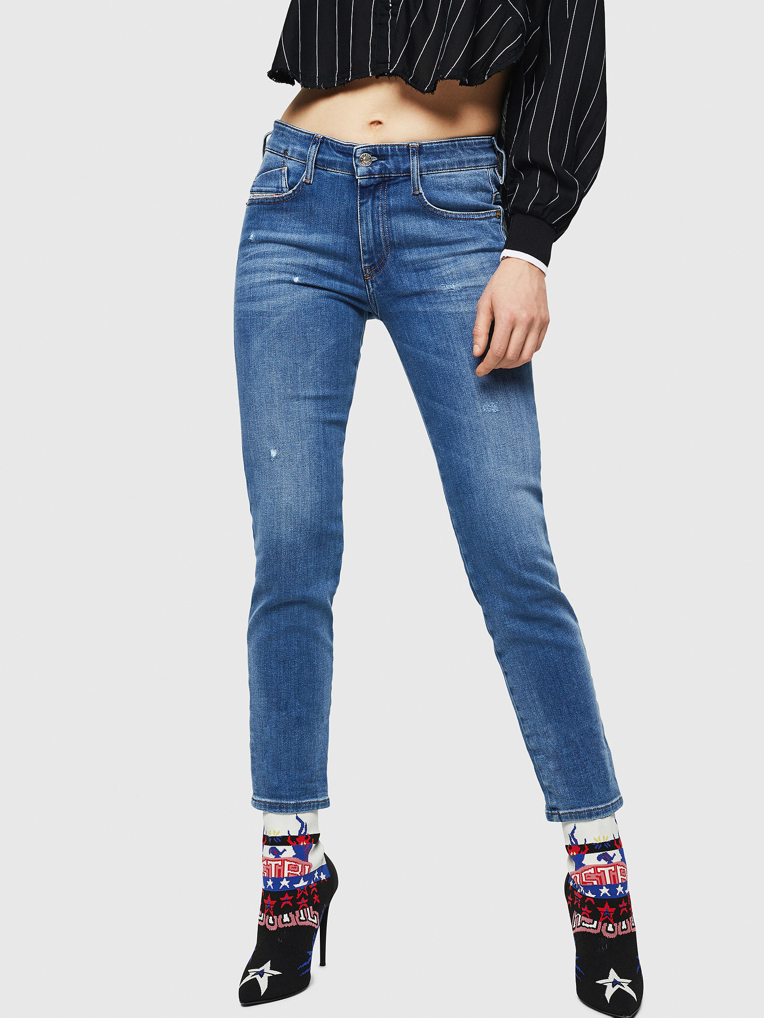 D-Rifty 083AX, Light Blue Diesel - D-Rifty 083AX, Light Blue - Jeans - Image 1