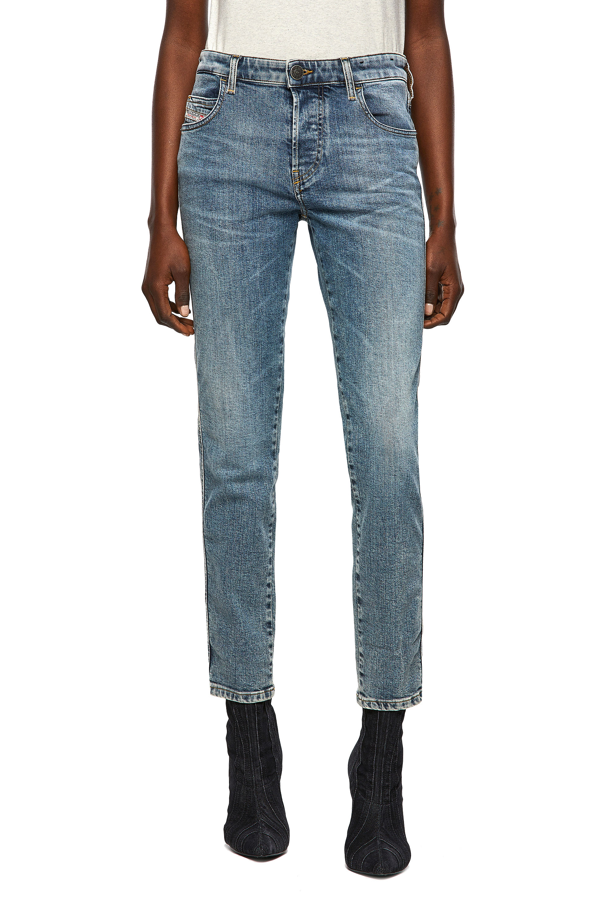 Babhila 069WC, Medium blue Diesel - Babhila 069WC, Medium blue - Jeans - Image 1