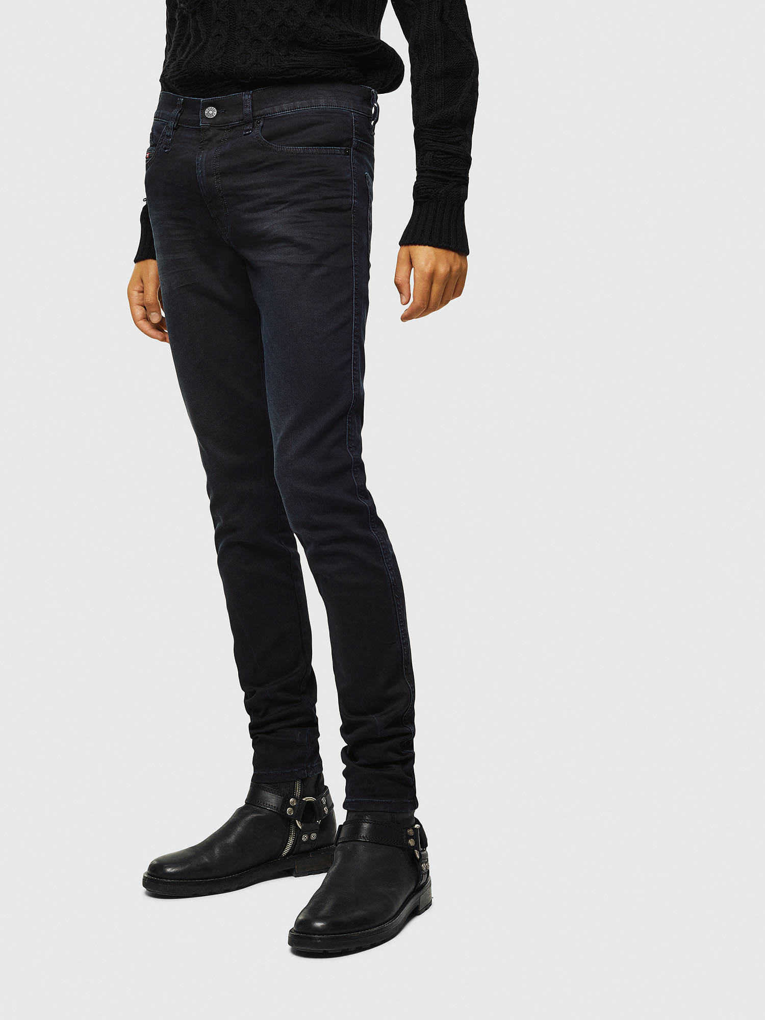 D-Reeft JoggJeans 069KJ, Black/Dark grey Diesel - D-Reeft JoggJeans 069KJ, Black/Dark grey - Jeans - Image 1