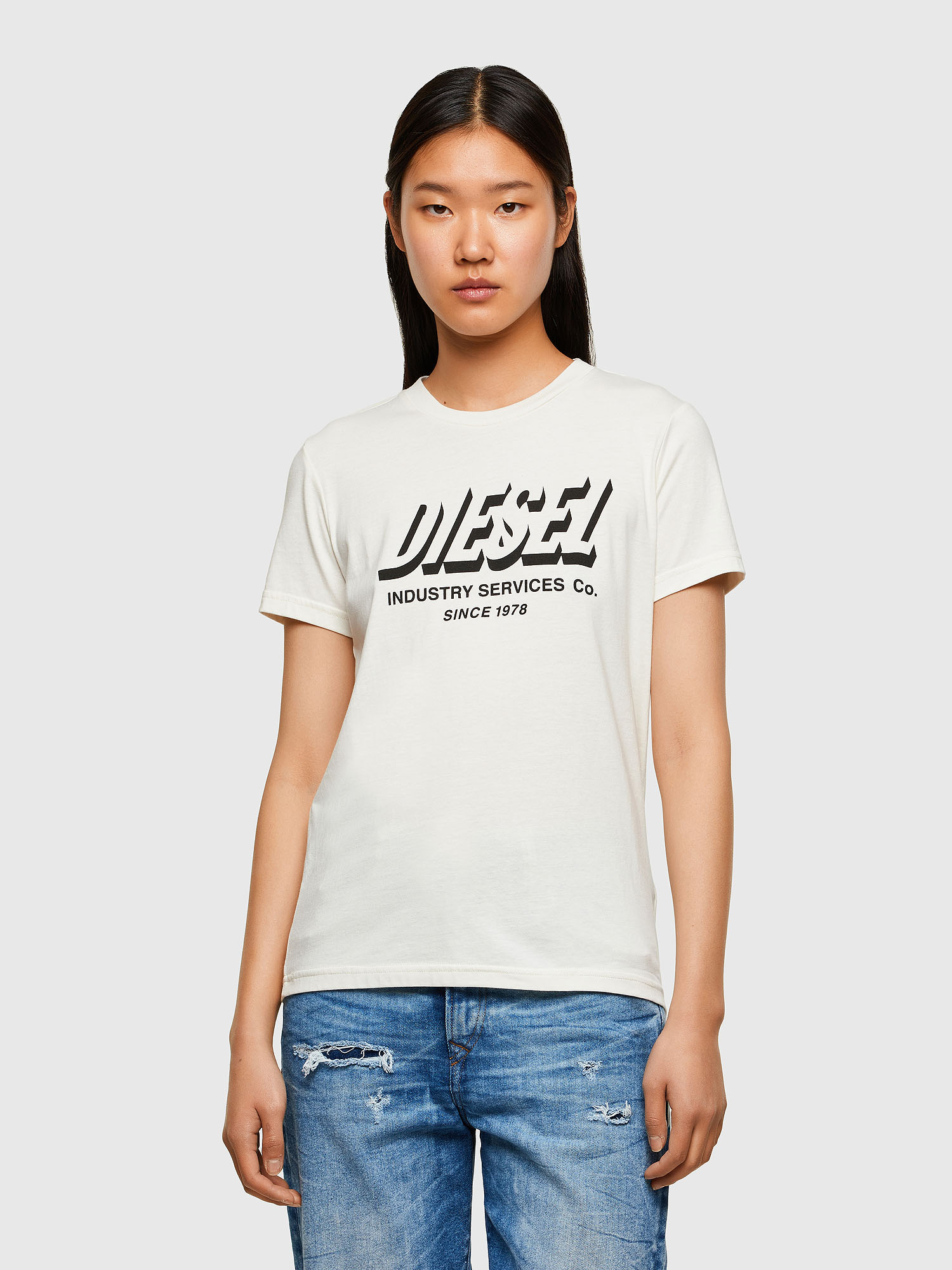 T-SILY-R4, White Diesel - T-SILY-R4, White - T-Shirts - Image 1