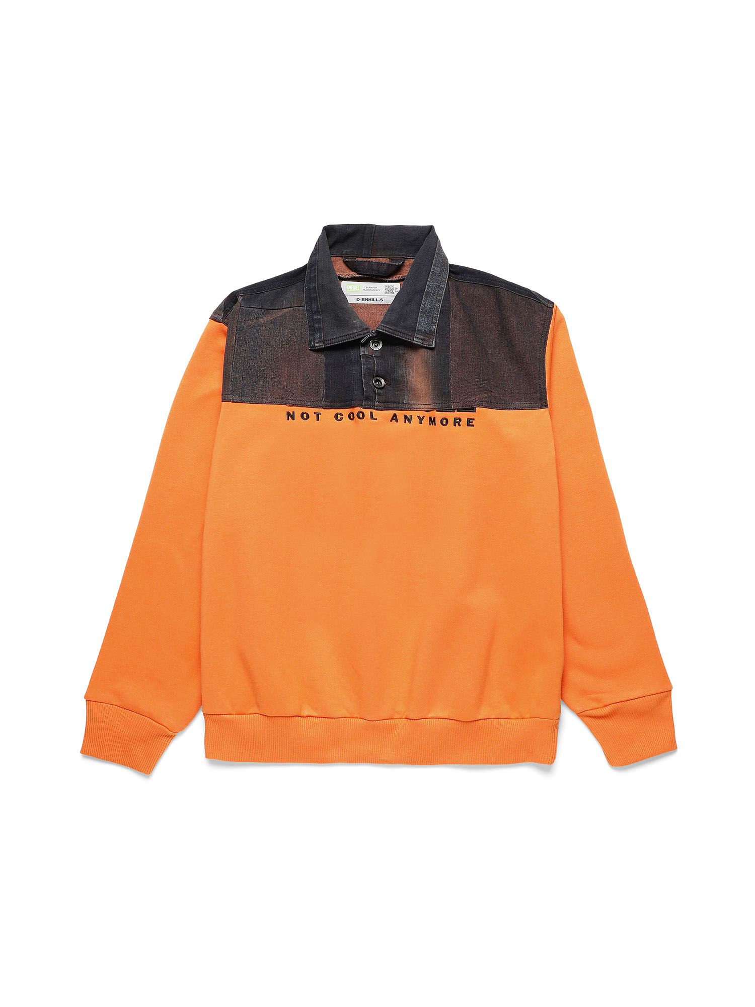 D-BNHILL-S, Orange Diesel - D-BNHILL-S, Orange - Sweaters - Image 1