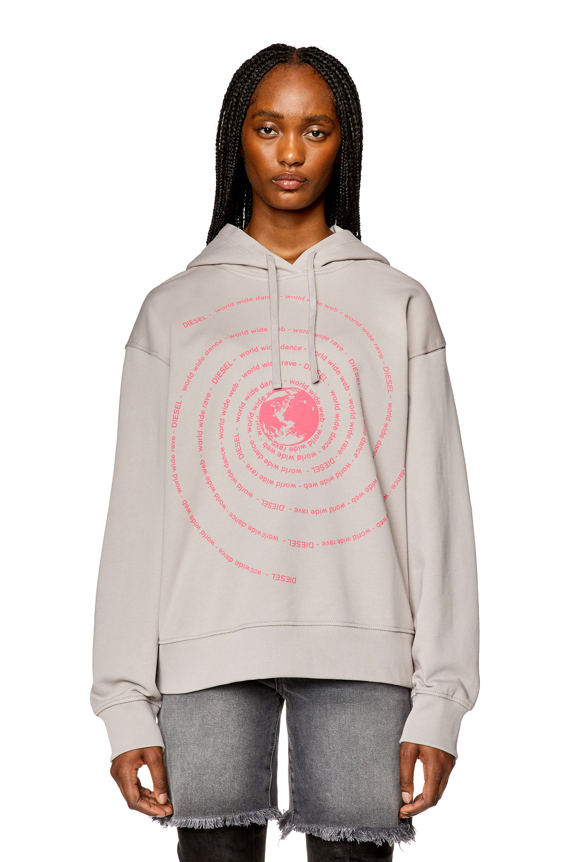 Diesel - F-MAXINNE-HOOD, Grey - Image 5