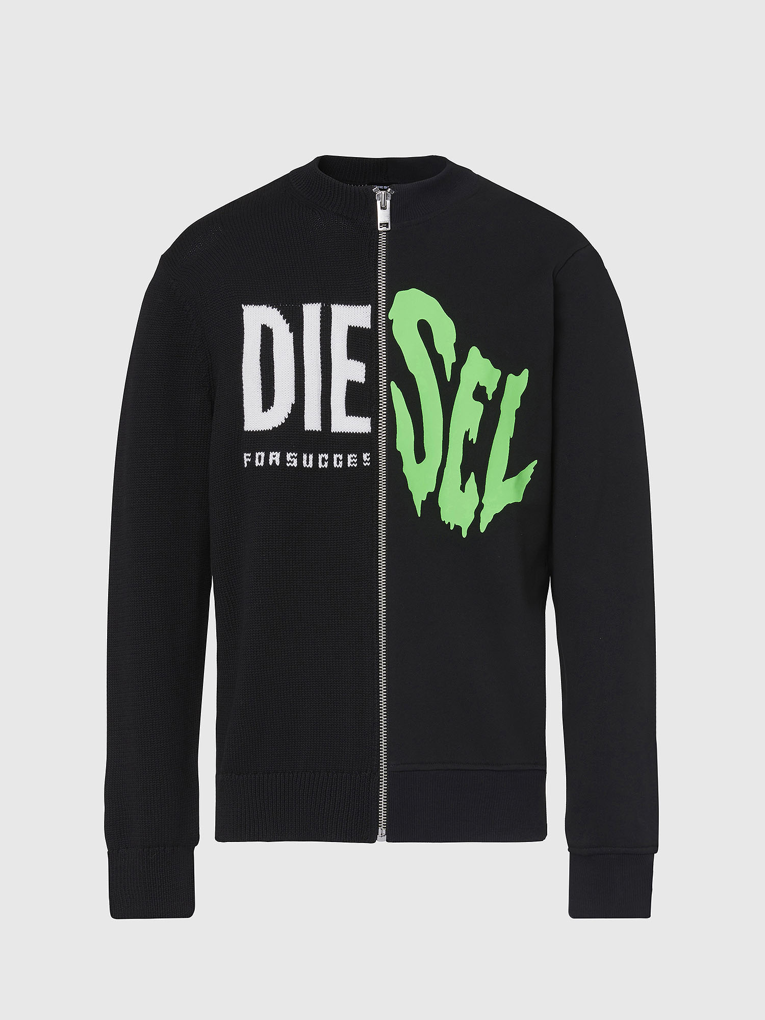 K-LEDGER, Black Diesel - K-LEDGER, Black - Knitwear - Image 1