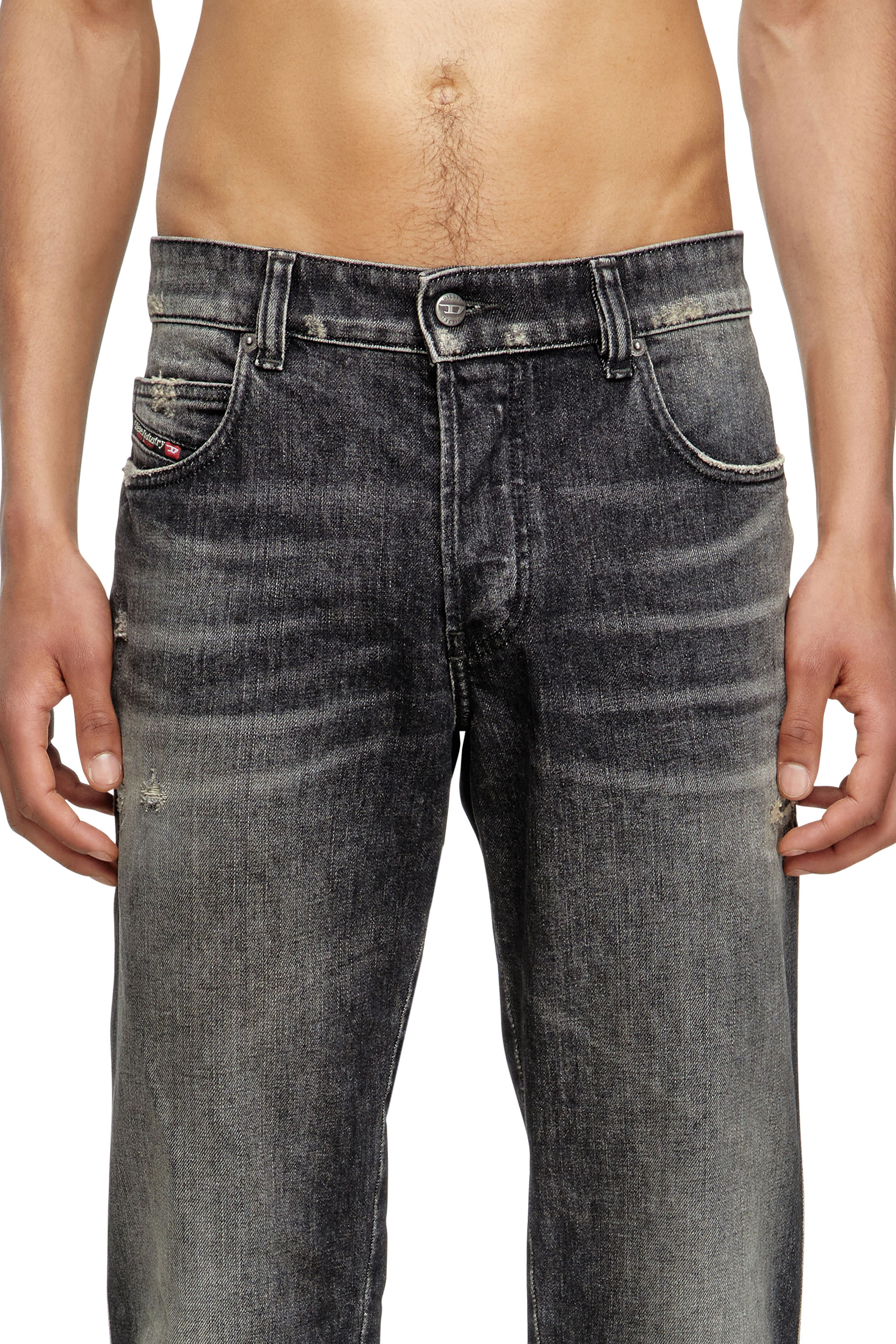 Men's Slim Jeans | Black/Dark grey | Diesel 1993 D-Vyl