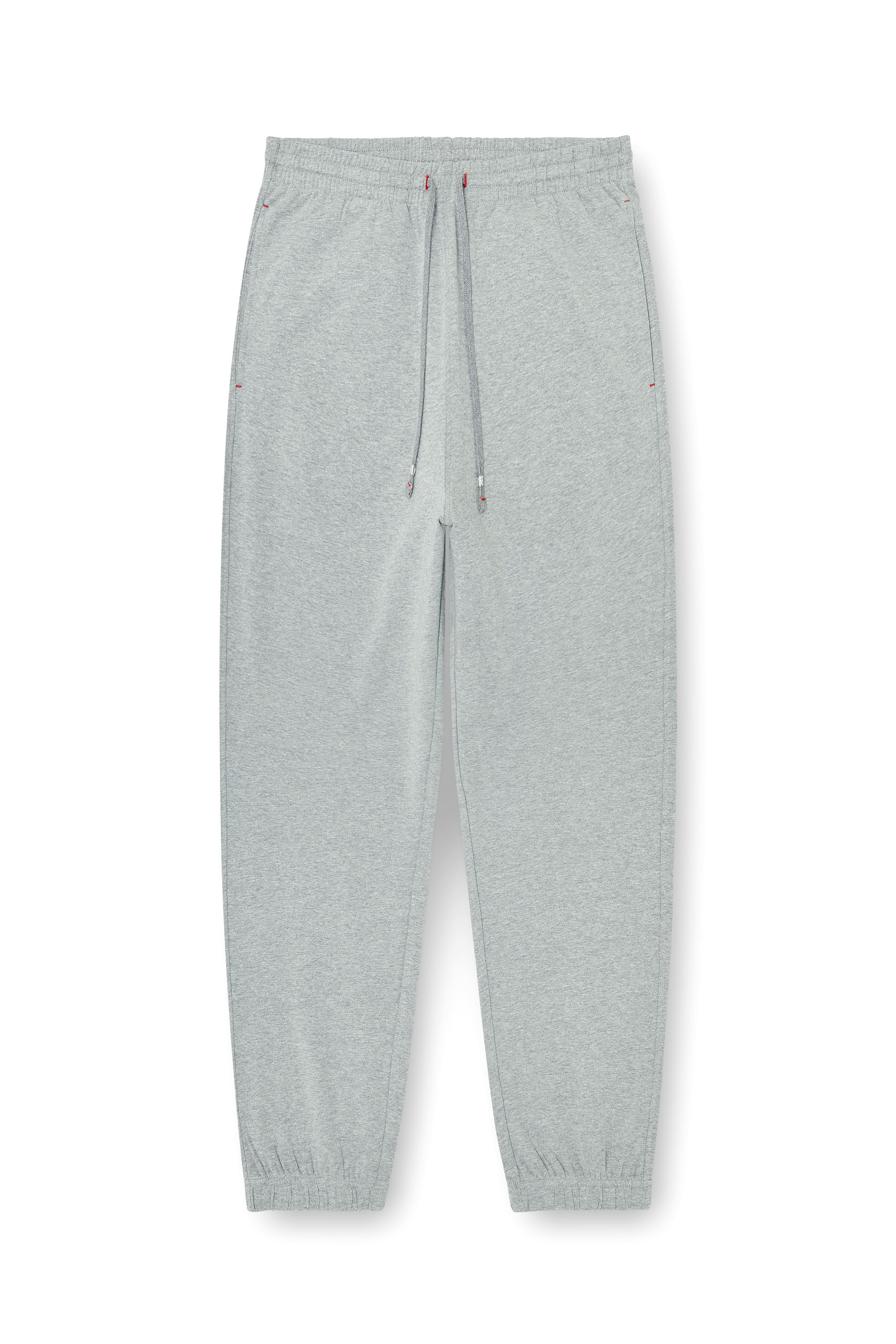 Diesel - LENNY-D-CORE, Man's Sweatpants in peached cotton blend in Grey - 4