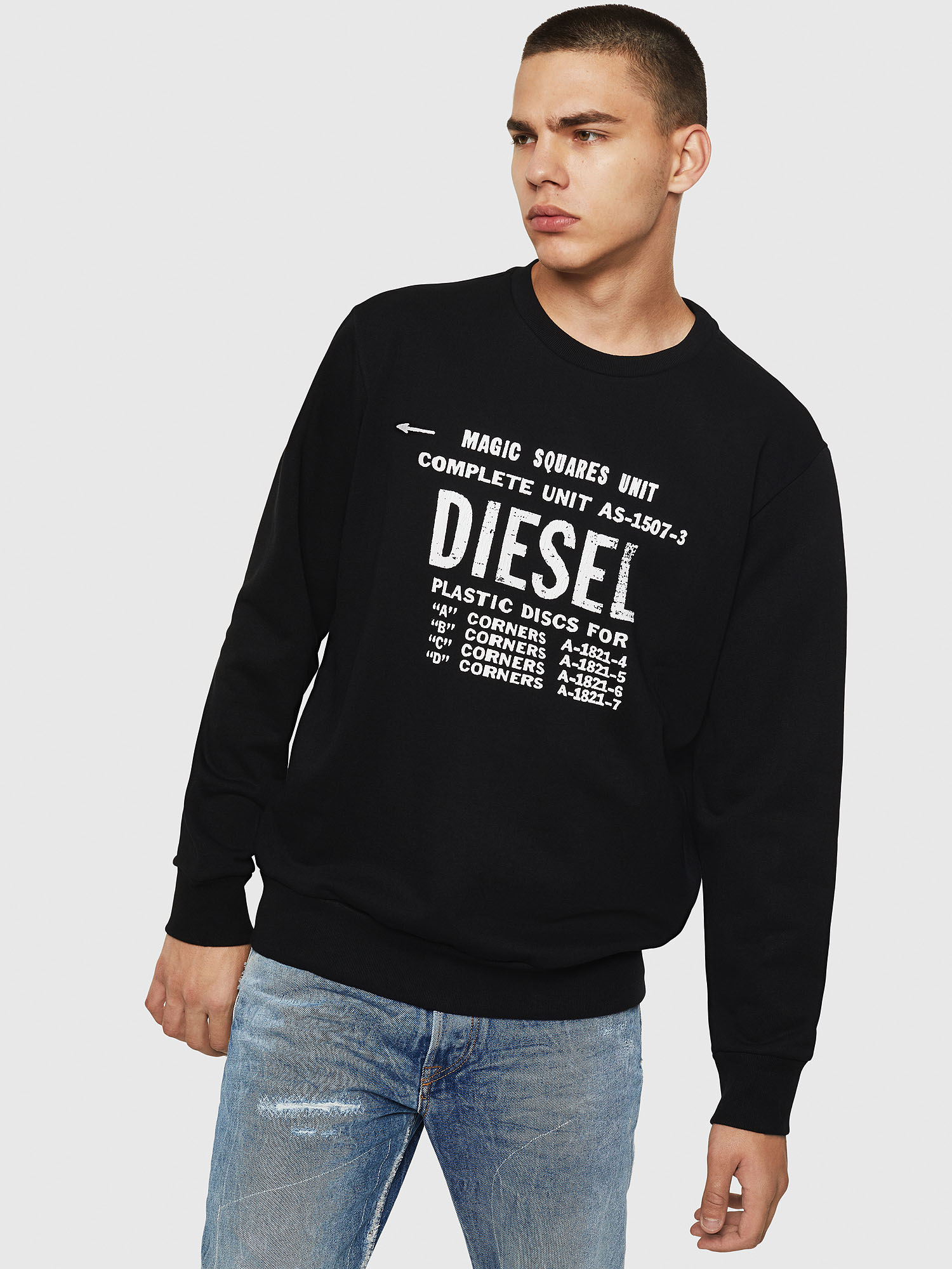 S-GIR-B5, Black Diesel - S-GIR-B5, Black - Sweaters - Image 1