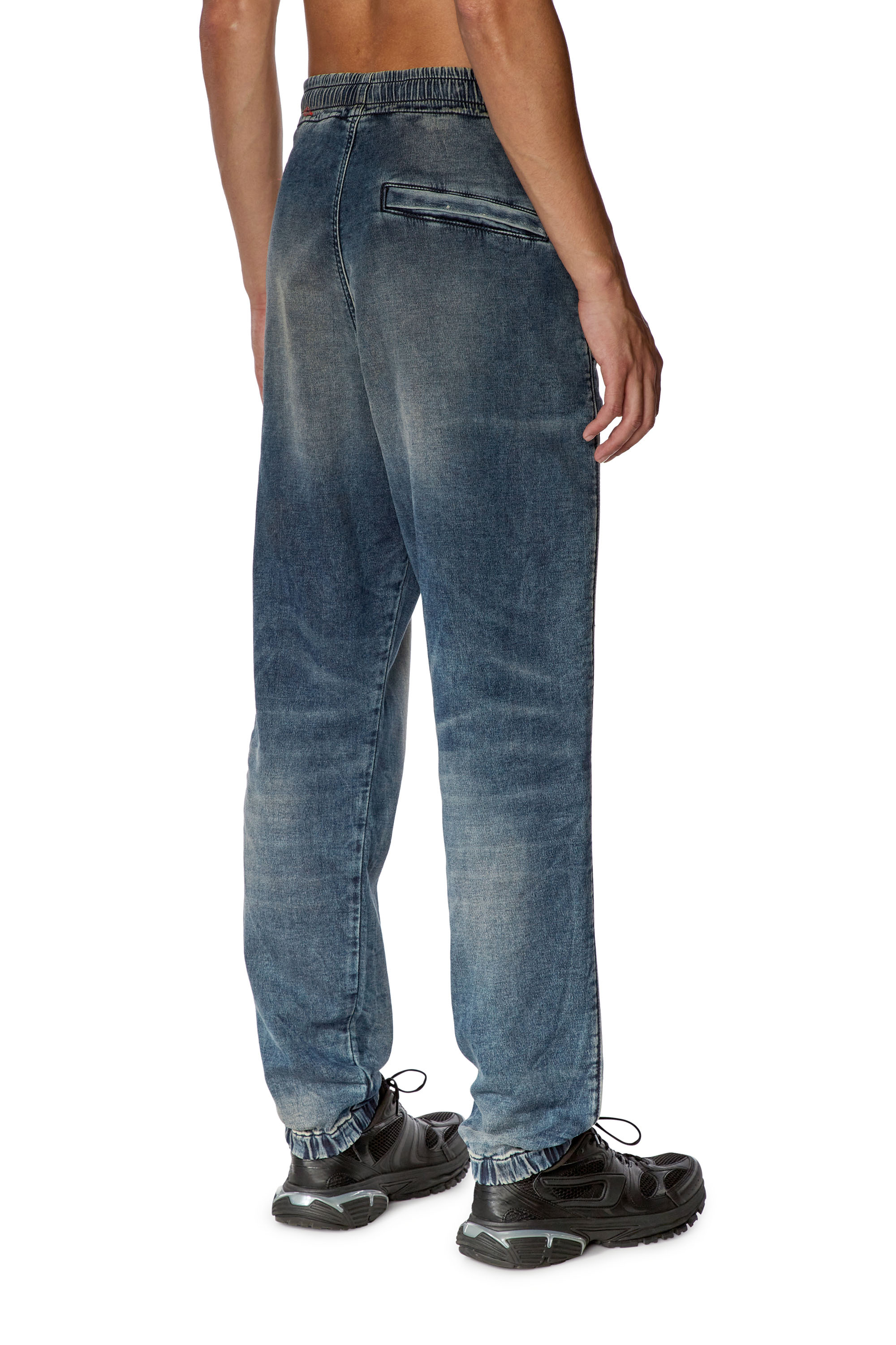 Diesel - Tapered D-Lab Track Denim 068FN, Dark Blue - Image 2