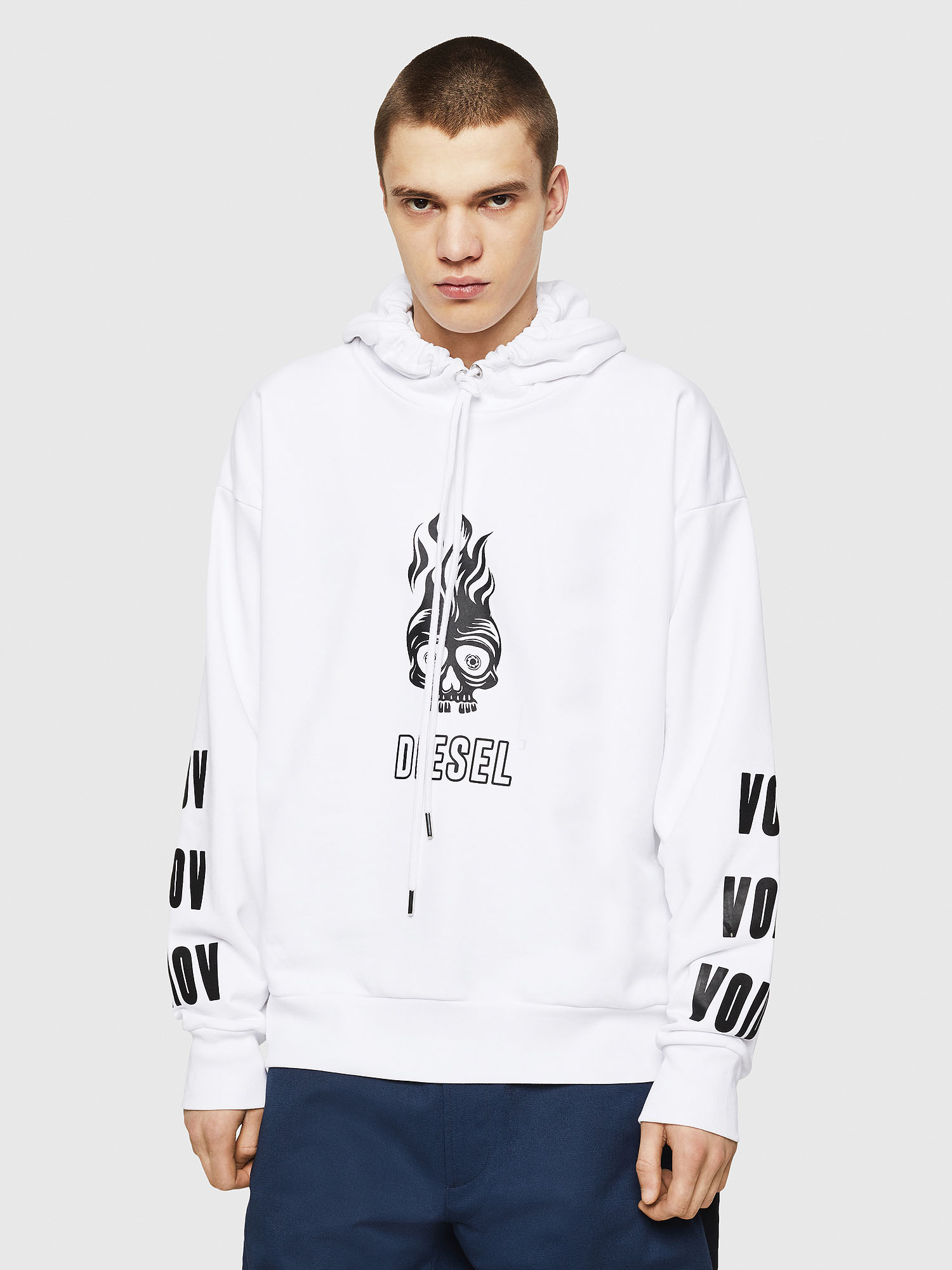 S-ALBY-A1, White Diesel - S-ALBY-A1, White - Sweaters - Image 1