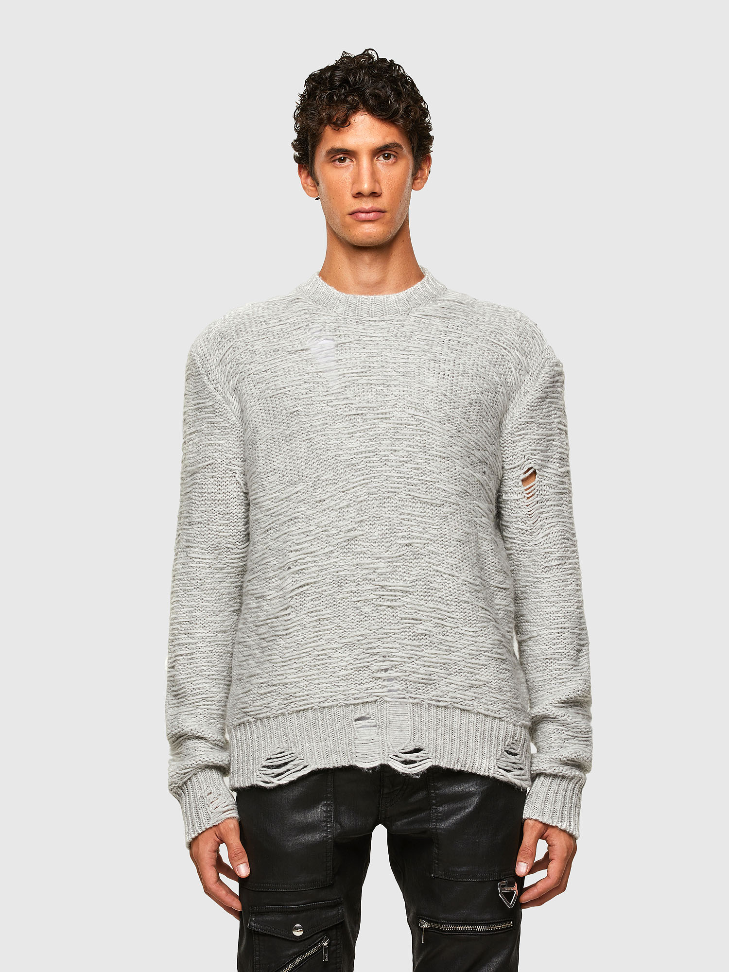 K-JOSH, Light Grey Diesel - K-JOSH, Light Grey - Knitwear - Image 1