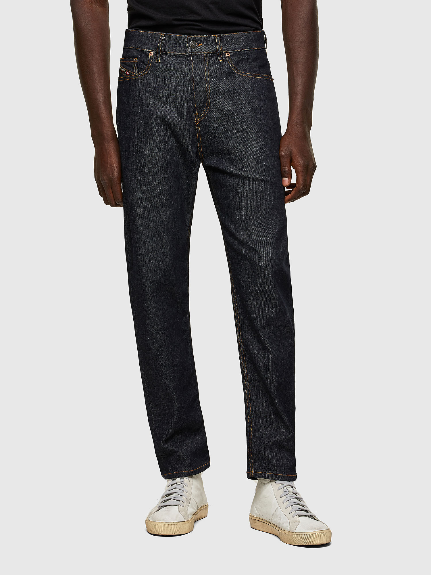 D-Vider 009HF, Dark Blue Diesel - D-Vider 009HF, Dark Blue - Jeans - Image 1