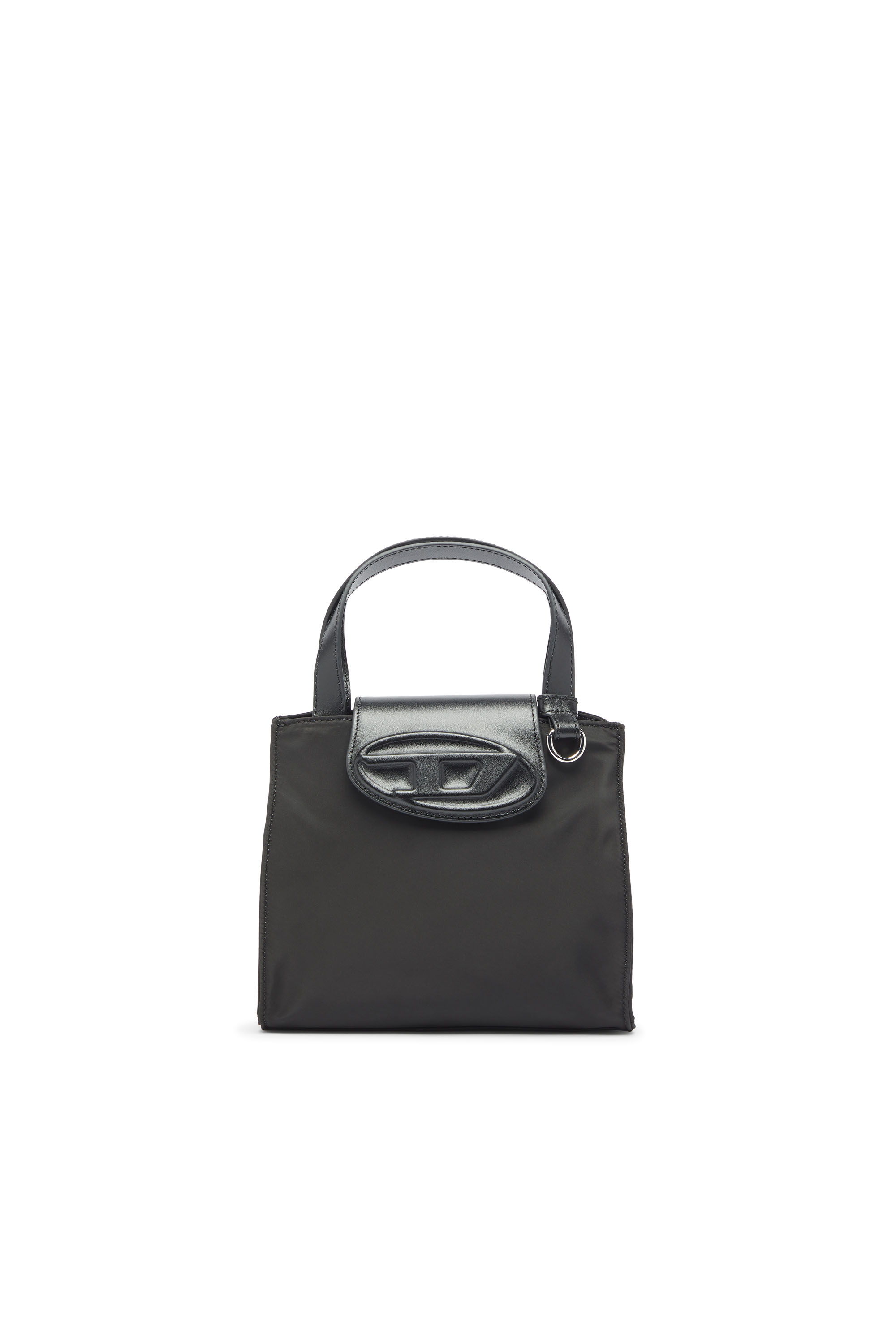 Diesel - 1DR TOTE E/W XS, Unisex's 1DR - Handbag in nylon and leather in Black - 1