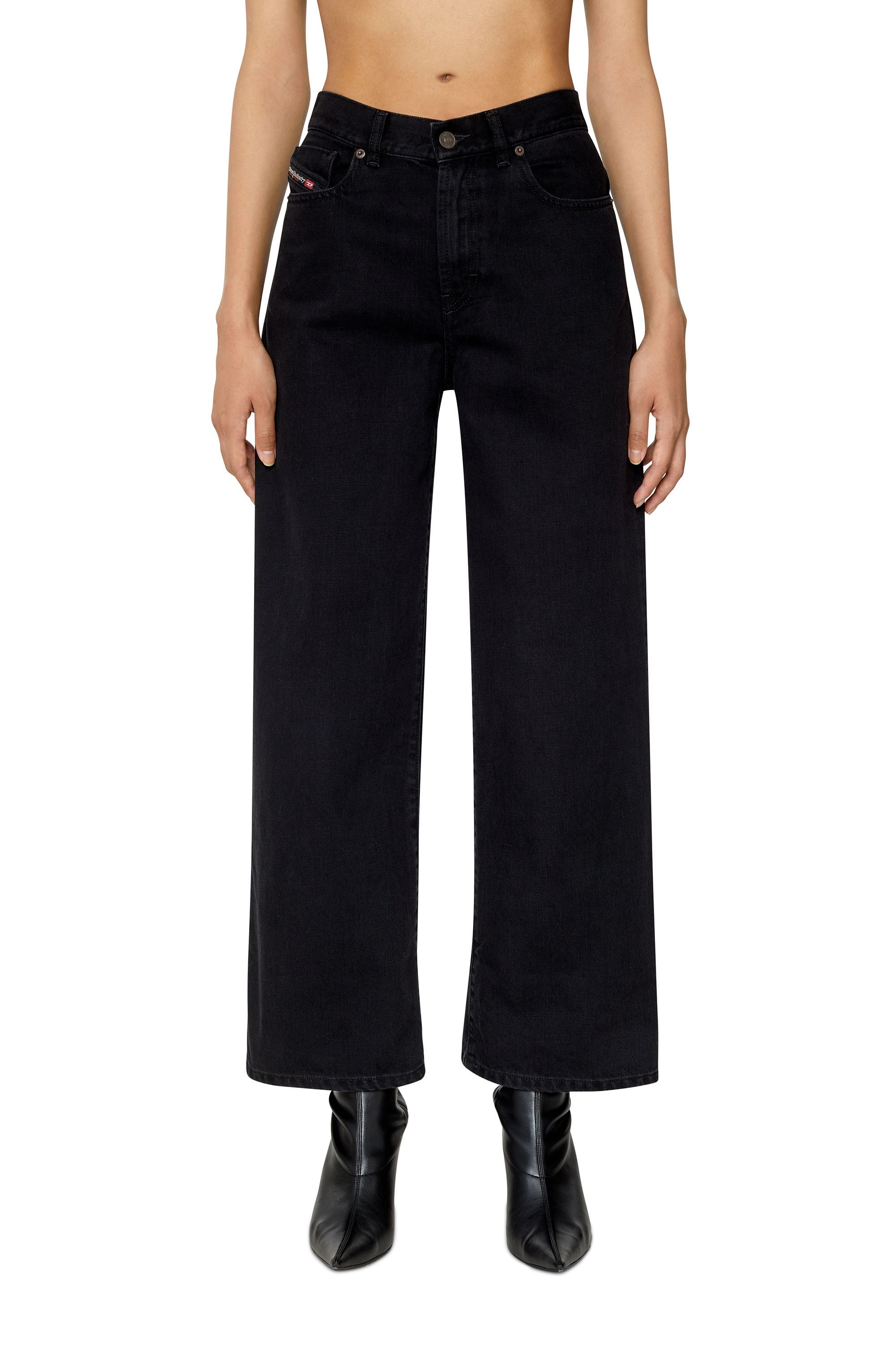 2000 Widee Woman: Bootcut Black/Dark grey Jeans | Diesel®