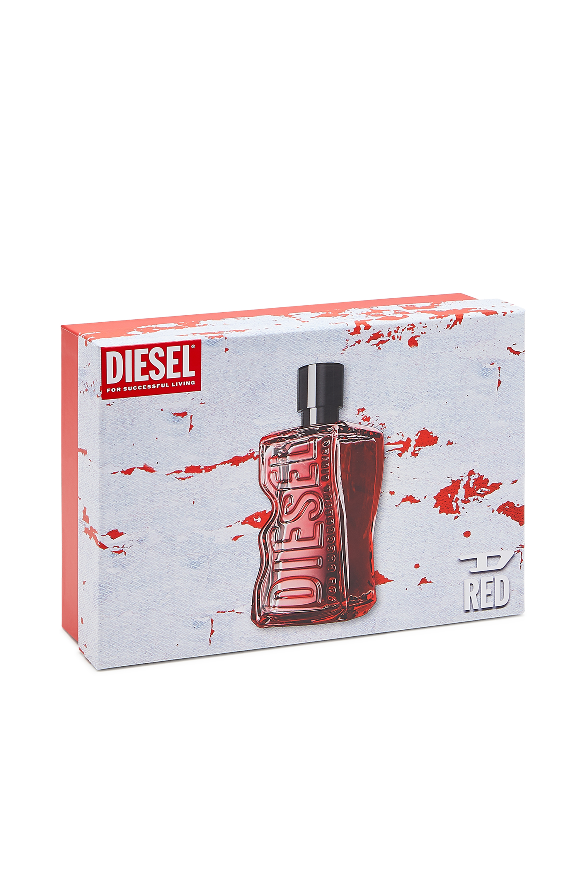 Diesel - D RED EDP 100 ML & 10 ML &10 ML SPRING SET 25 LF576600 FRAGRANCE, Man's D Red gift set in Red - 3