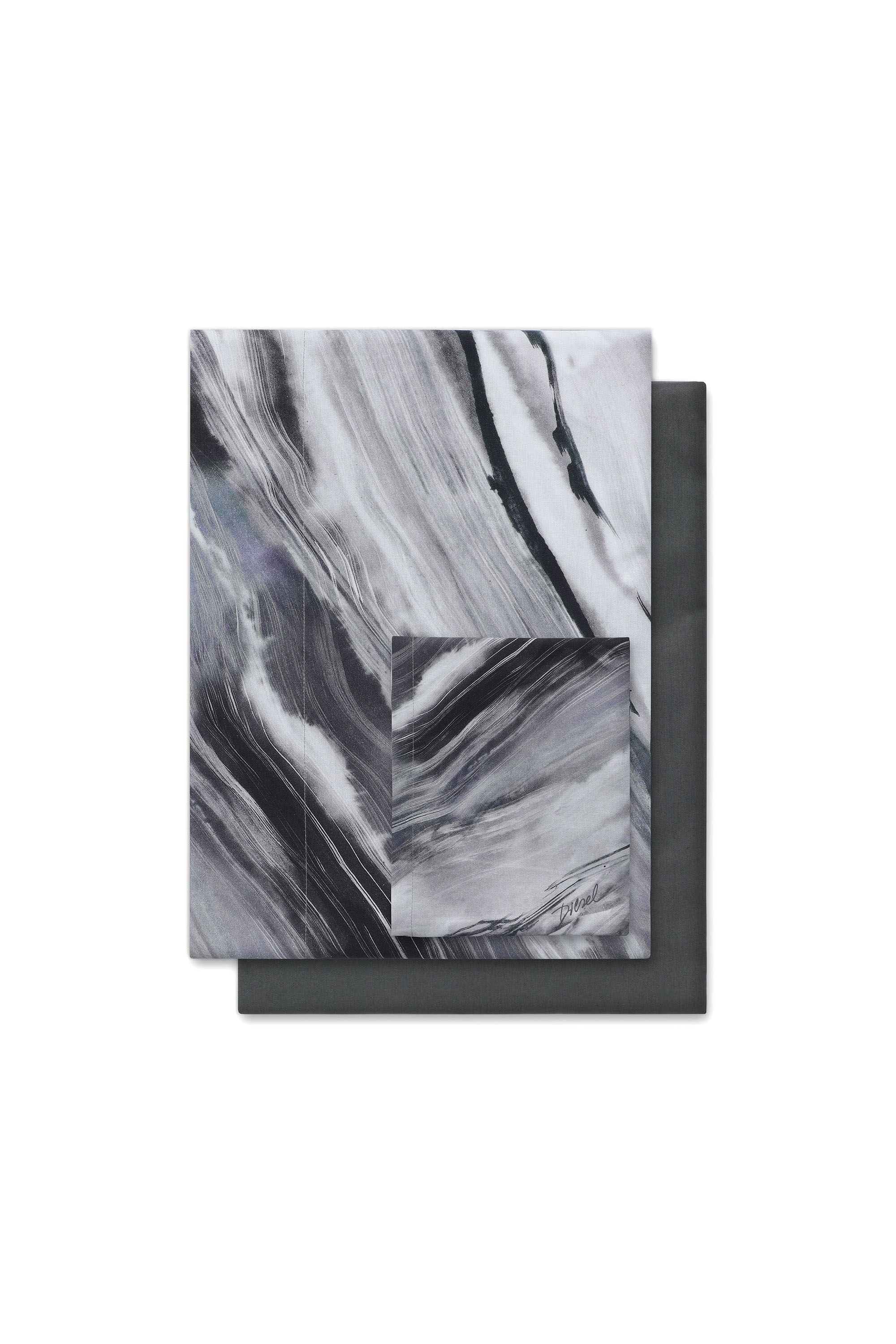 2003986 CLET WATER R, Grey Diesel - 2003986 CLET WATER R, Grey - Duvet Cover Set - Image 1