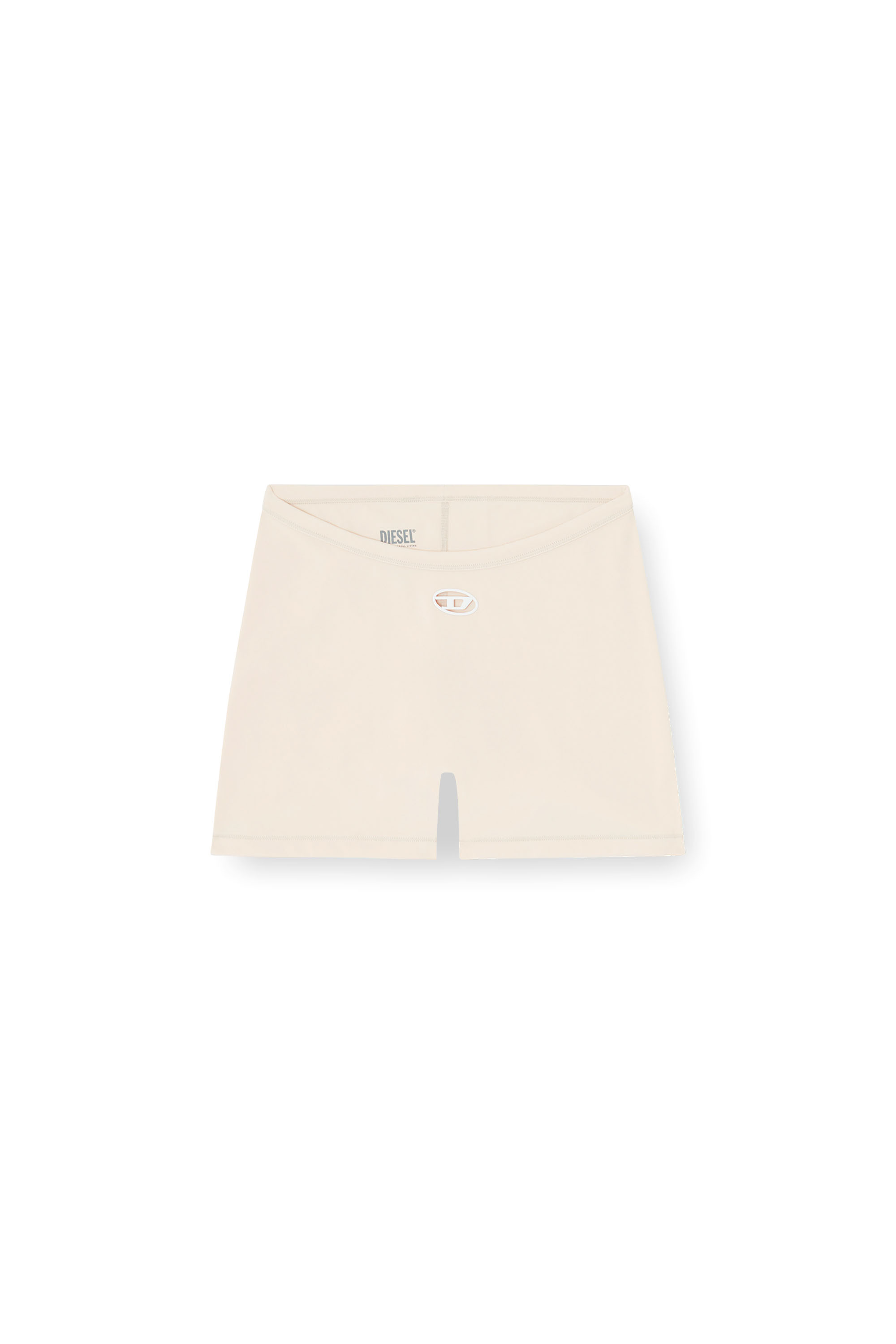 Diesel - SOPHIA-UTLT, Woman's Stretch boxer briefs with cut-out logo in Nude - 3