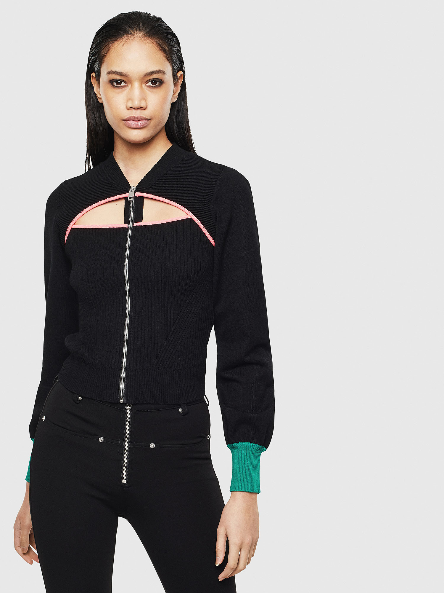 M-LANAE, Black Diesel - M-LANAE, Black - Knitwear - Image 1