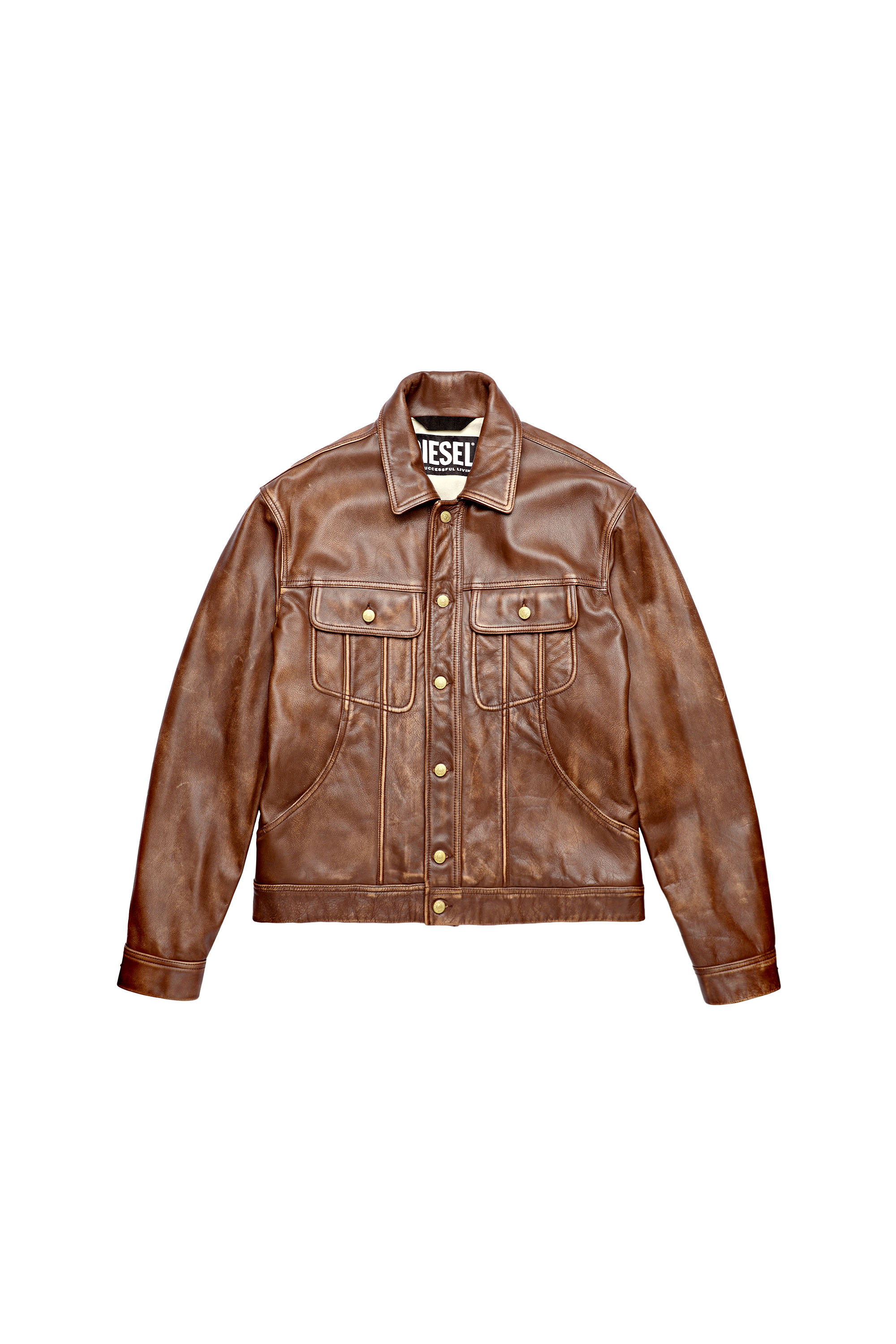 Men's Leather Jackets: Bomber 