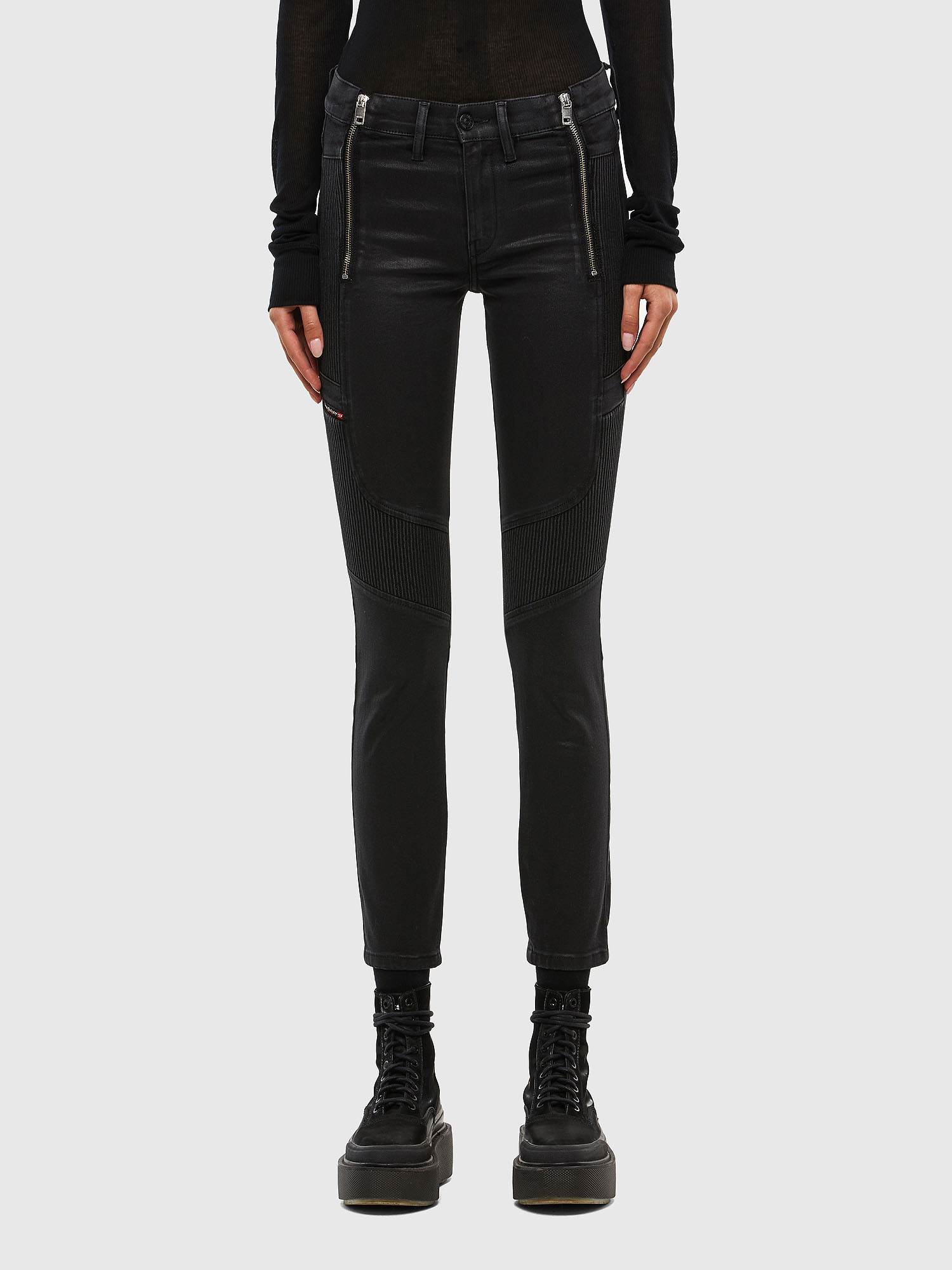 Slandy 069JT, Black Diesel - Slandy 069JT, Black - Jeans - Image 1